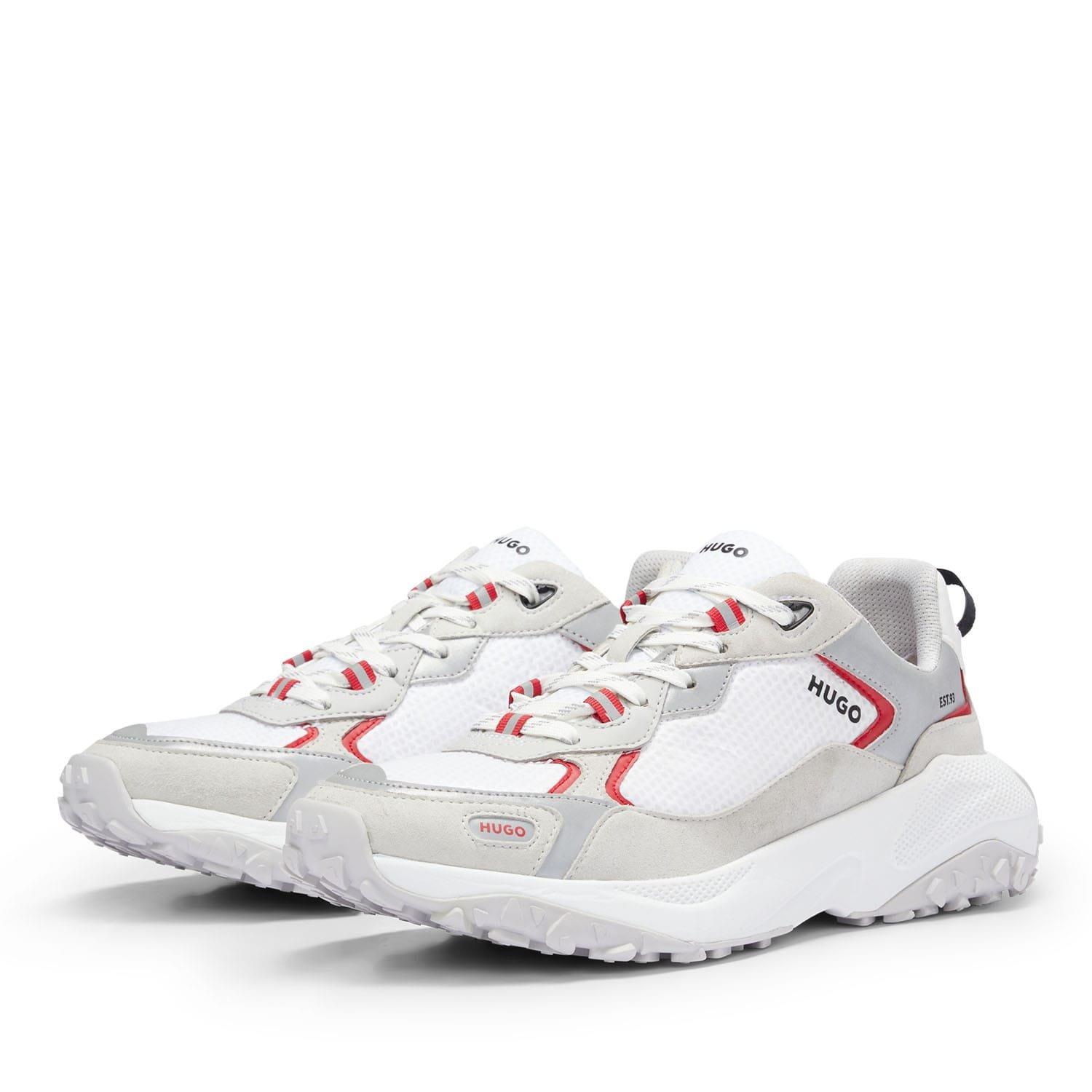 White - Hugo - GO1ST Trainers - 5
