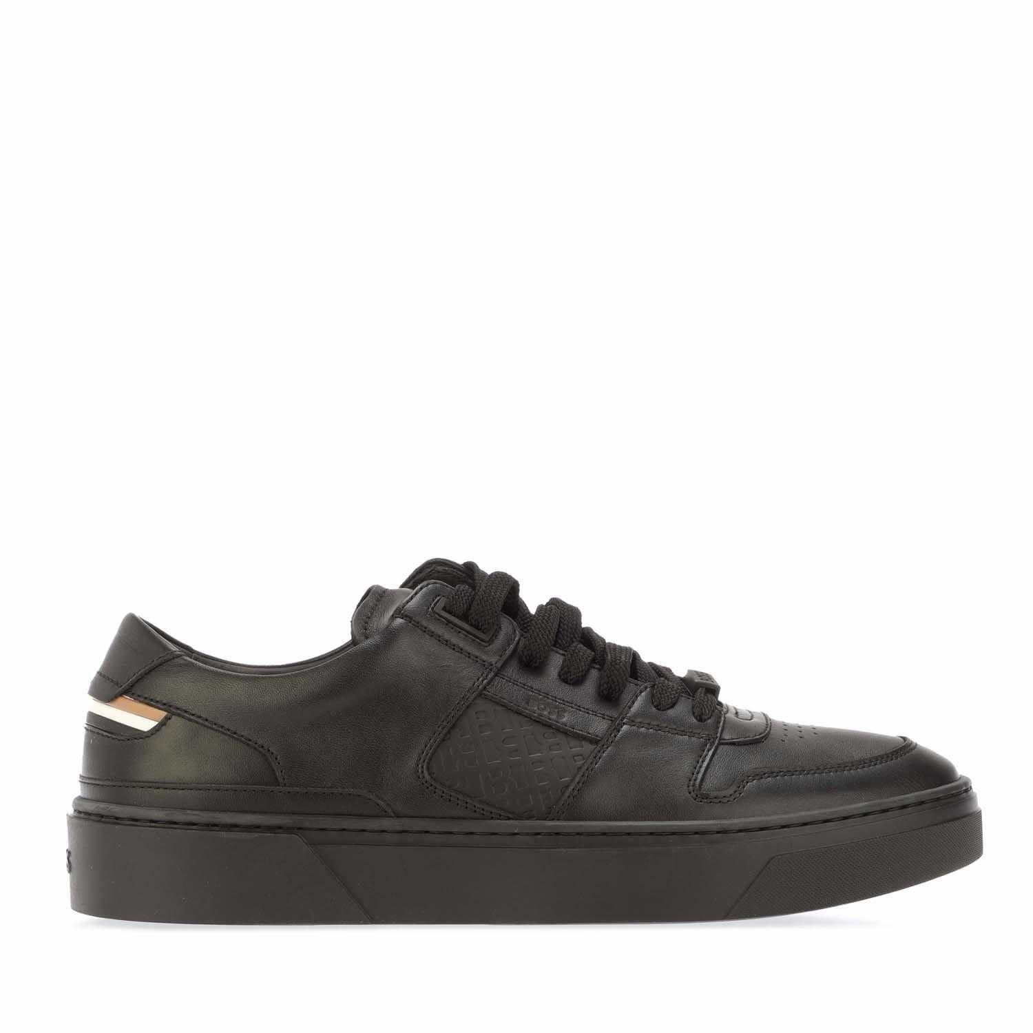Black - Boss - Gary Tennis Trainers - 1