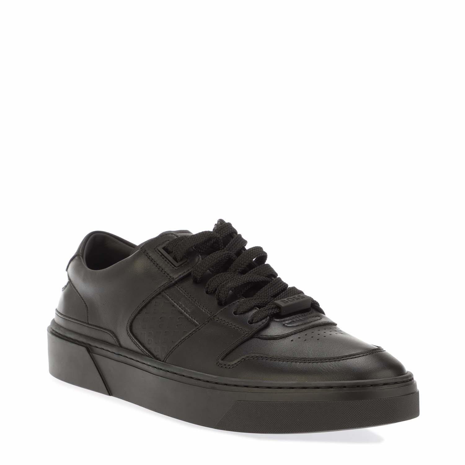 Black - Boss - Gary Tennis Trainers - 2