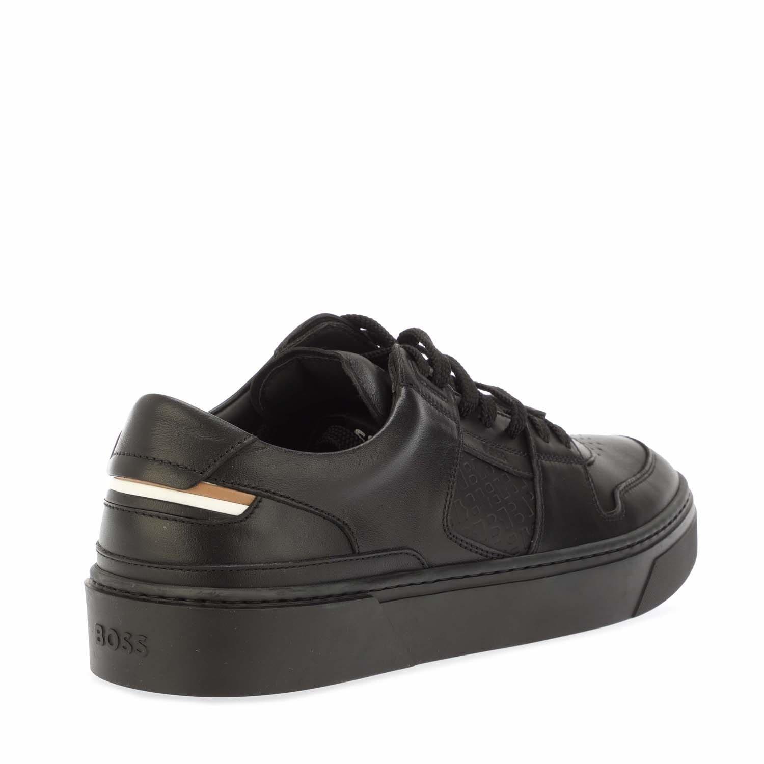 Black - Boss - Gary Tennis Trainers - 3