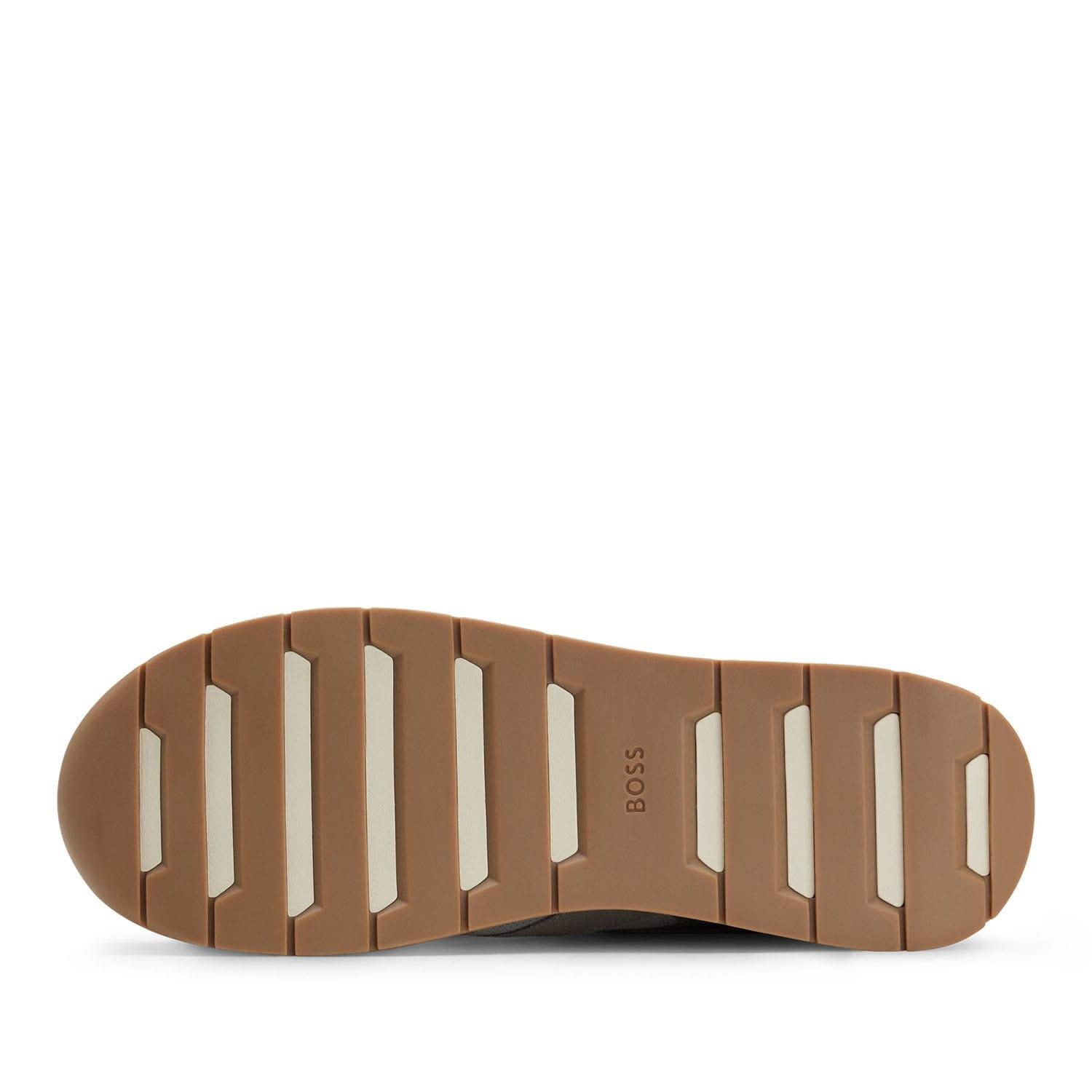 Grey - Boss - Titanium Running Trainers - 6