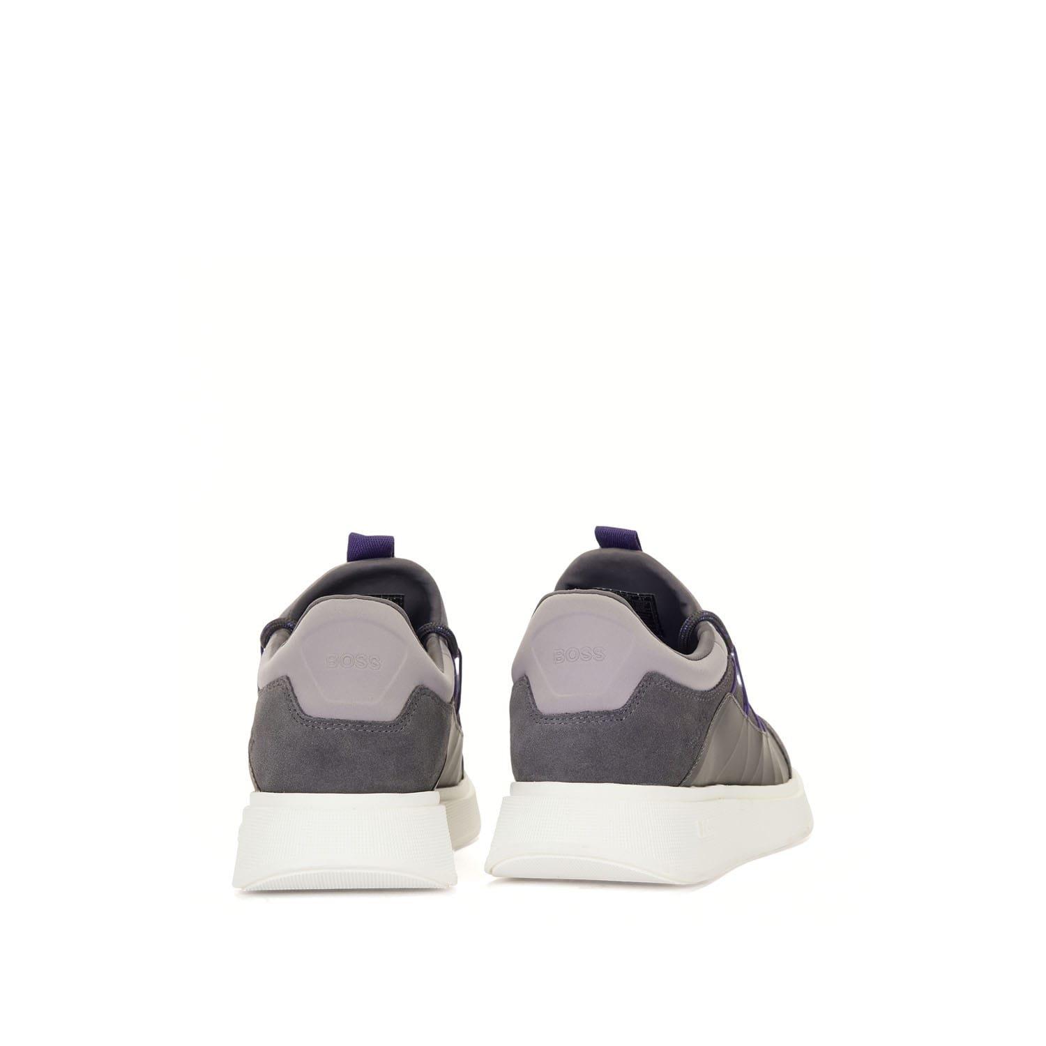 Grey - Boss - Bulton Running Shoes - 5