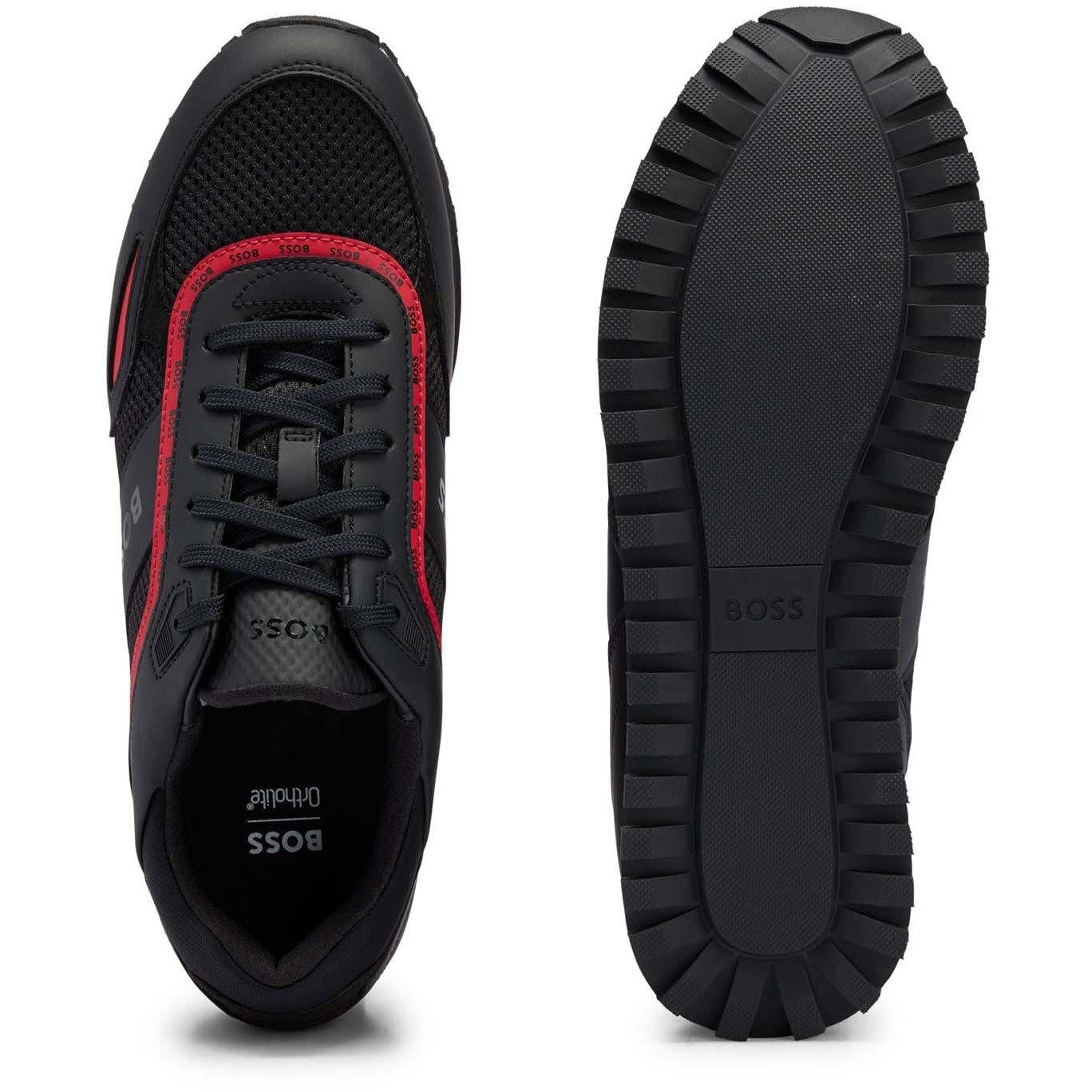 Black - Boss - Parkour Running Trainers - 4