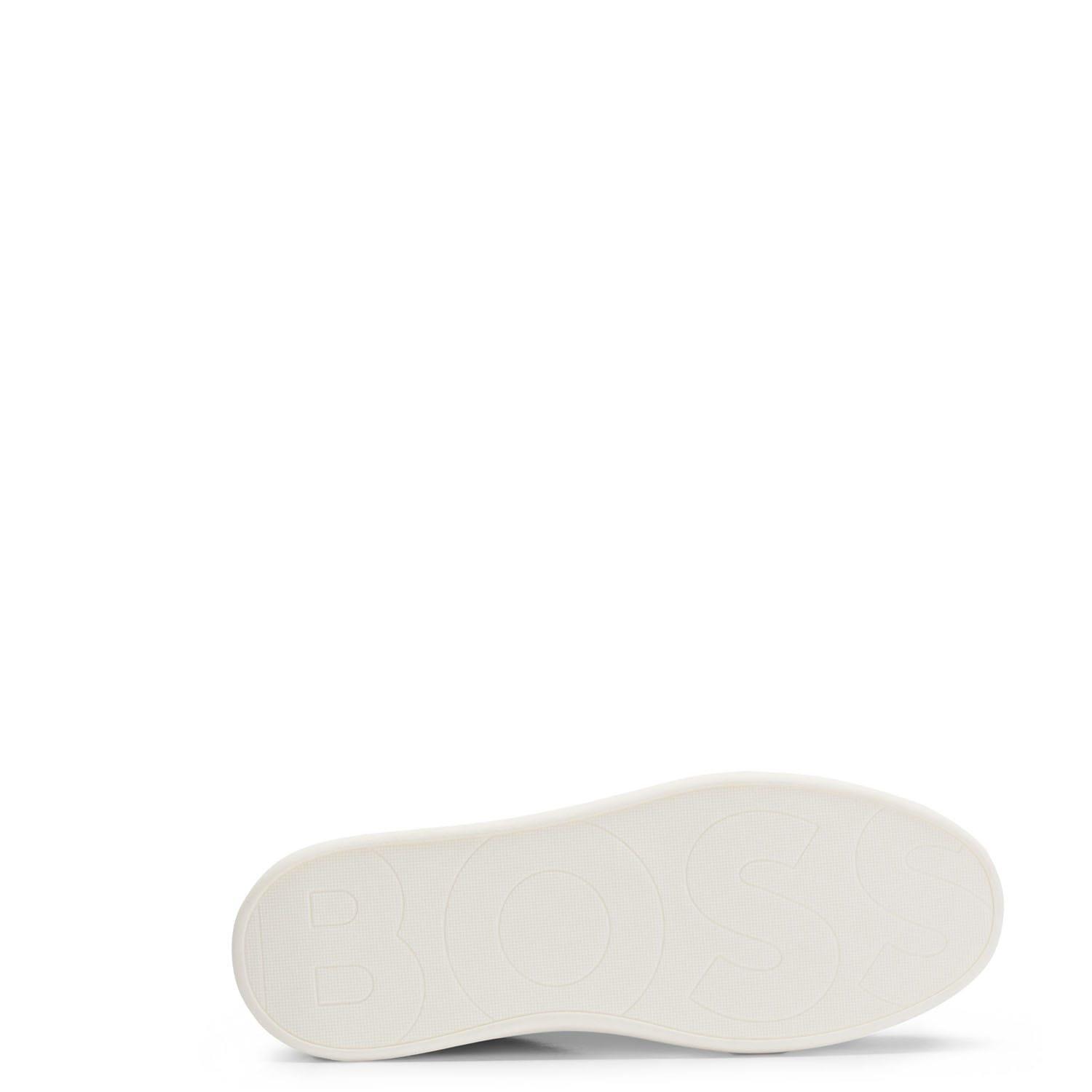 White - Boss - Clint Hi-Top Trainers - 6