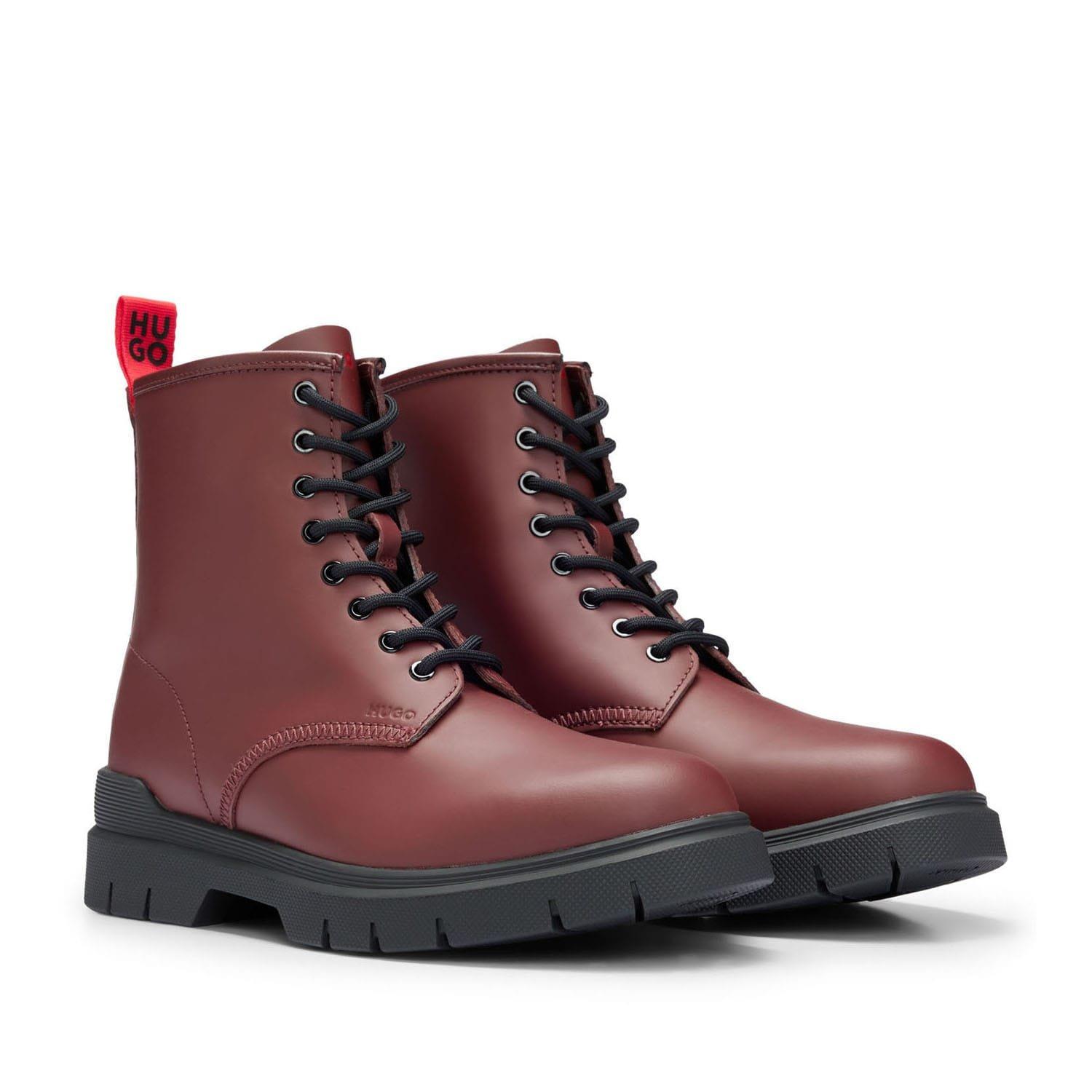 Red - Hugo - Ryan Half Boots - 3