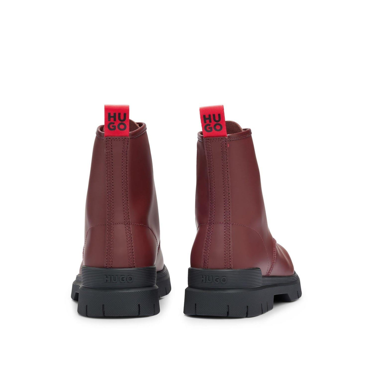 Red - Hugo - Ryan Half Boots - 5