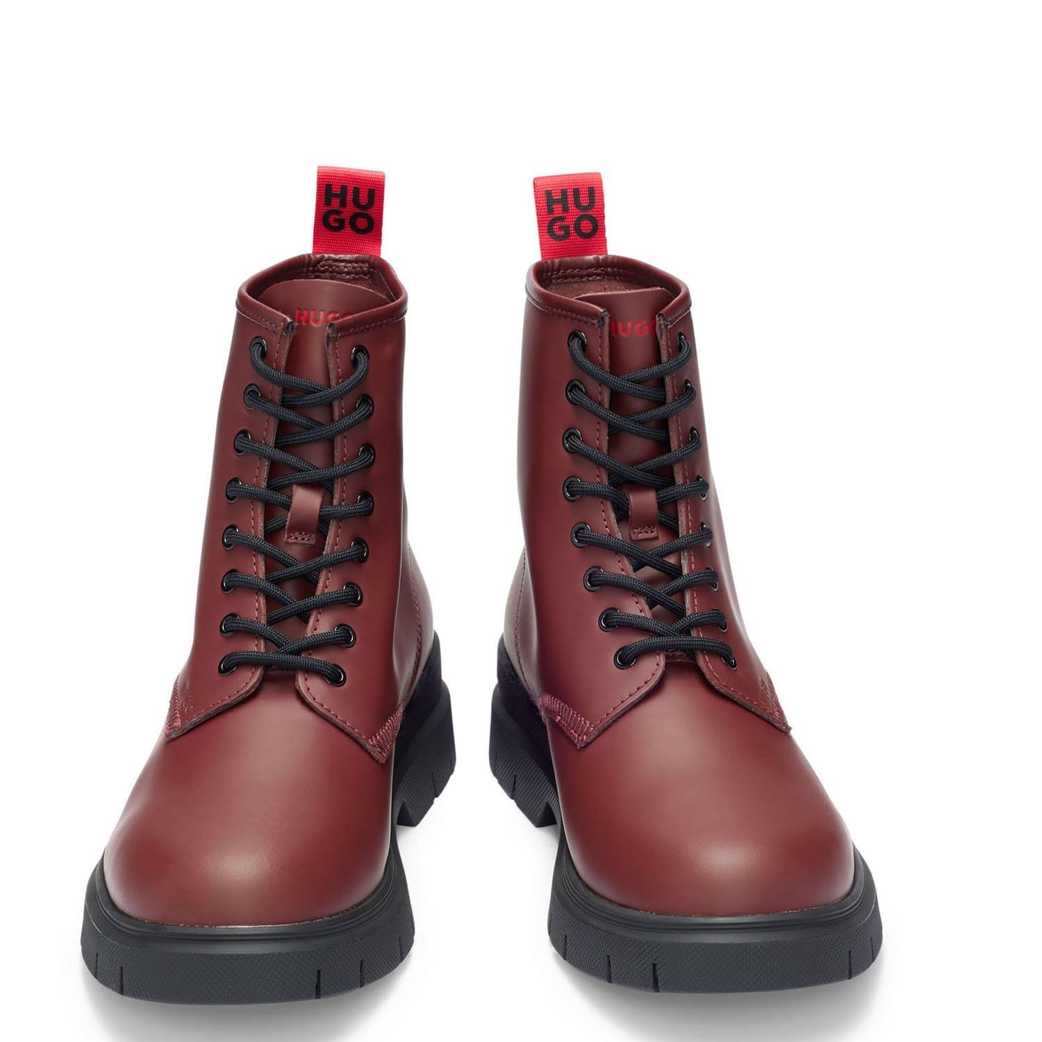 Red - Hugo - Ryan Half Boots - 7