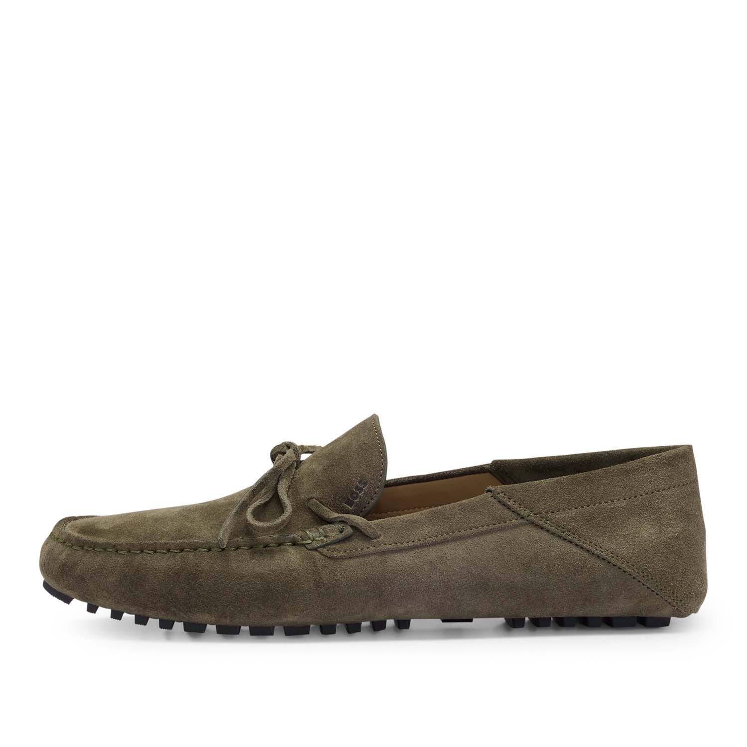 Green - Boss - Driver Moccasin Shoes - 3