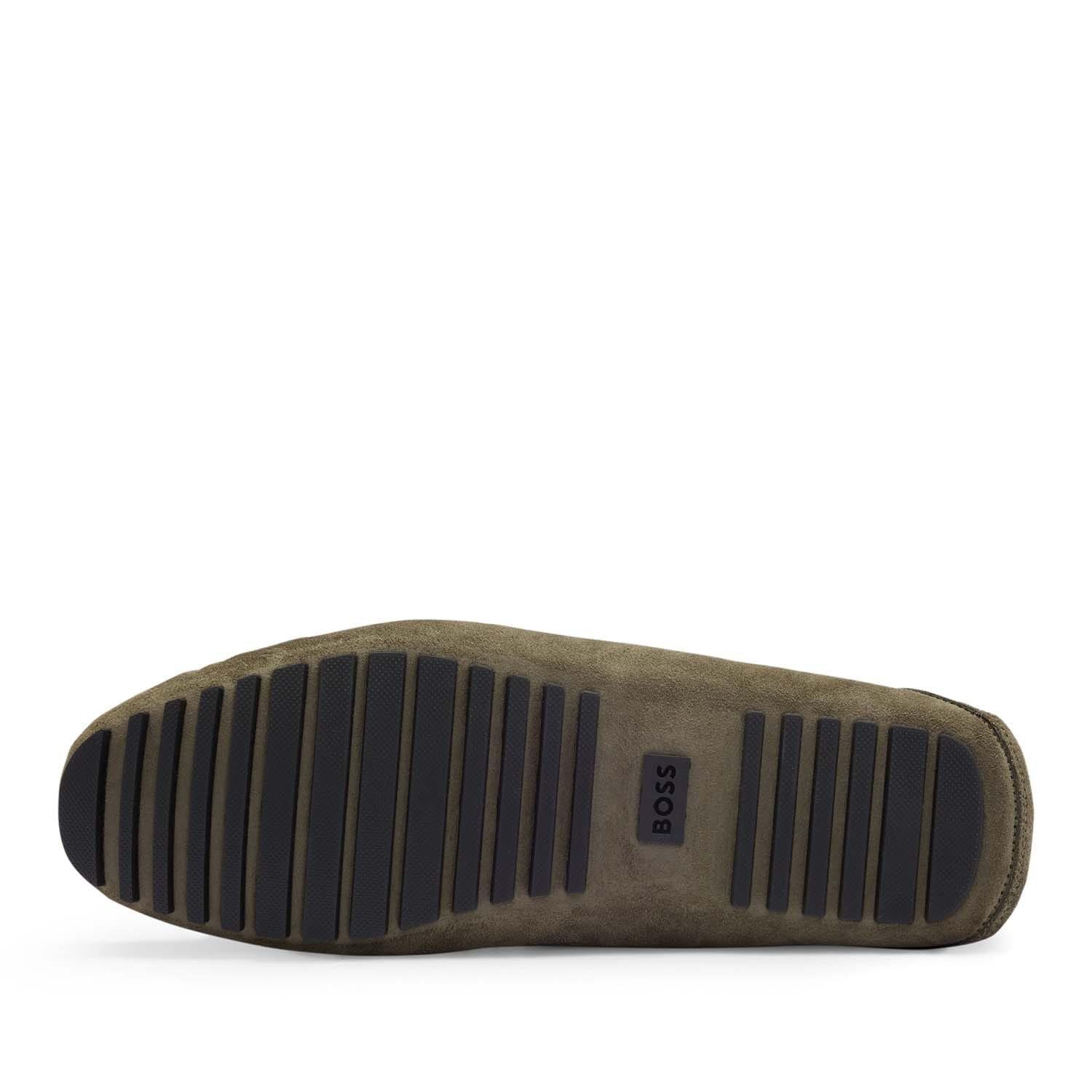 Green - Boss - Driver Moccasin Shoes - 5