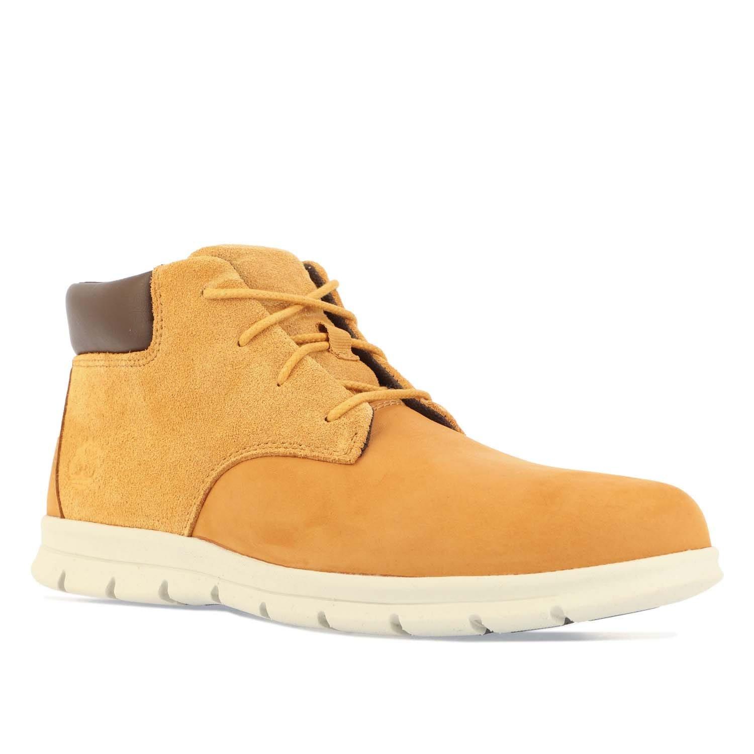 Wheat - Timberland - Graydon Mid Lace-Up Trainers - 3