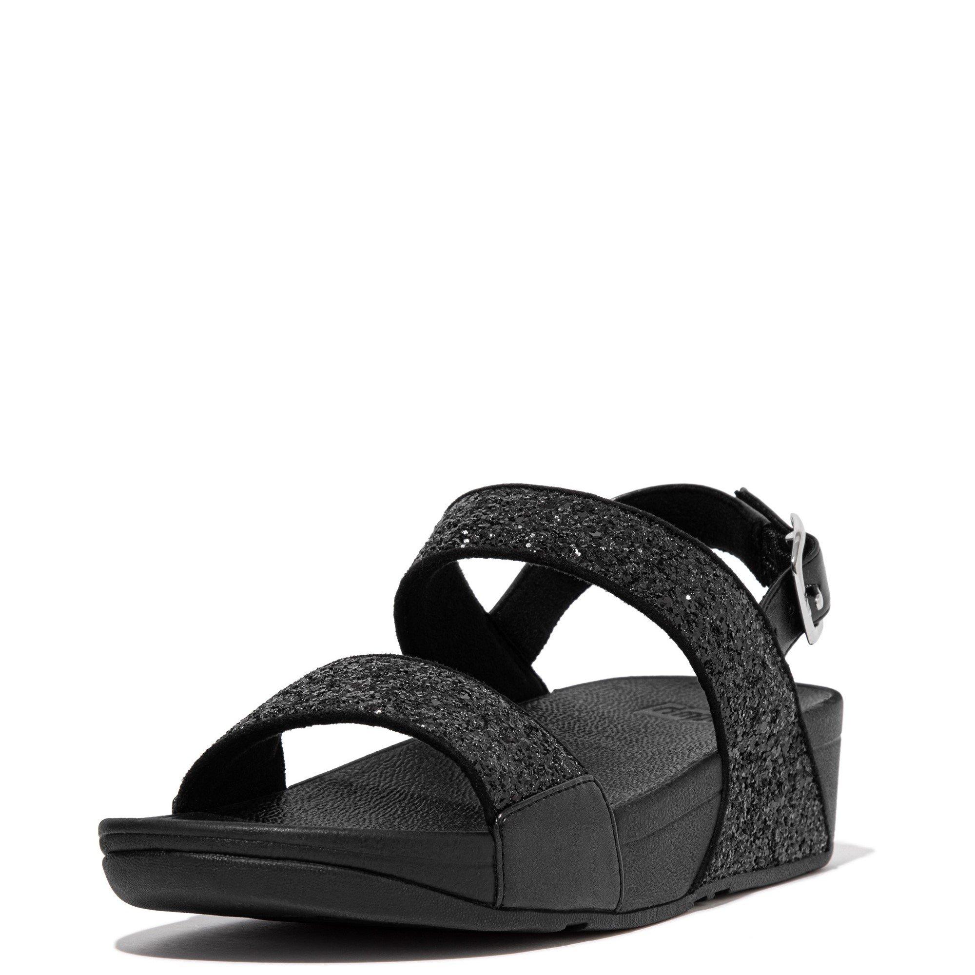 Black - Fitflop - Lulu Glitter Sandals - 2