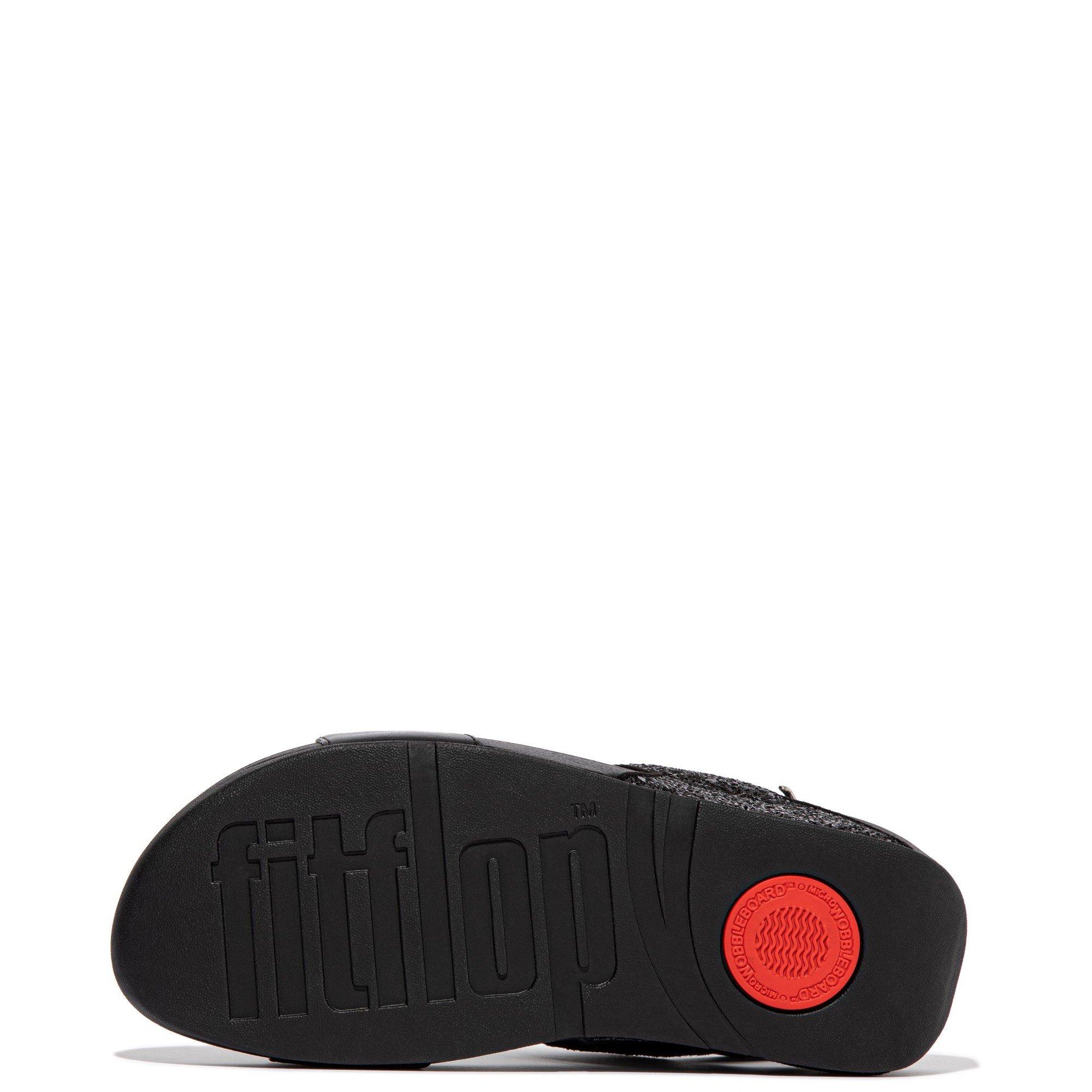 Black - Fitflop - Lulu Glitter Sandals - 4