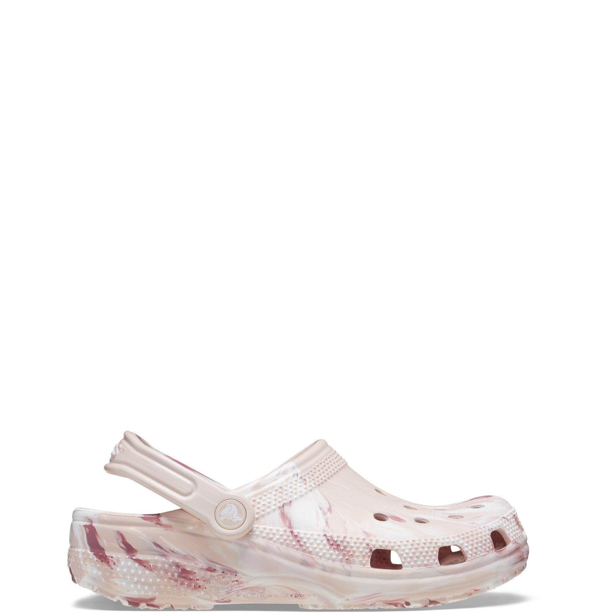 Light Pink - Crocs - Women's Classic Marbled Clogs - 1