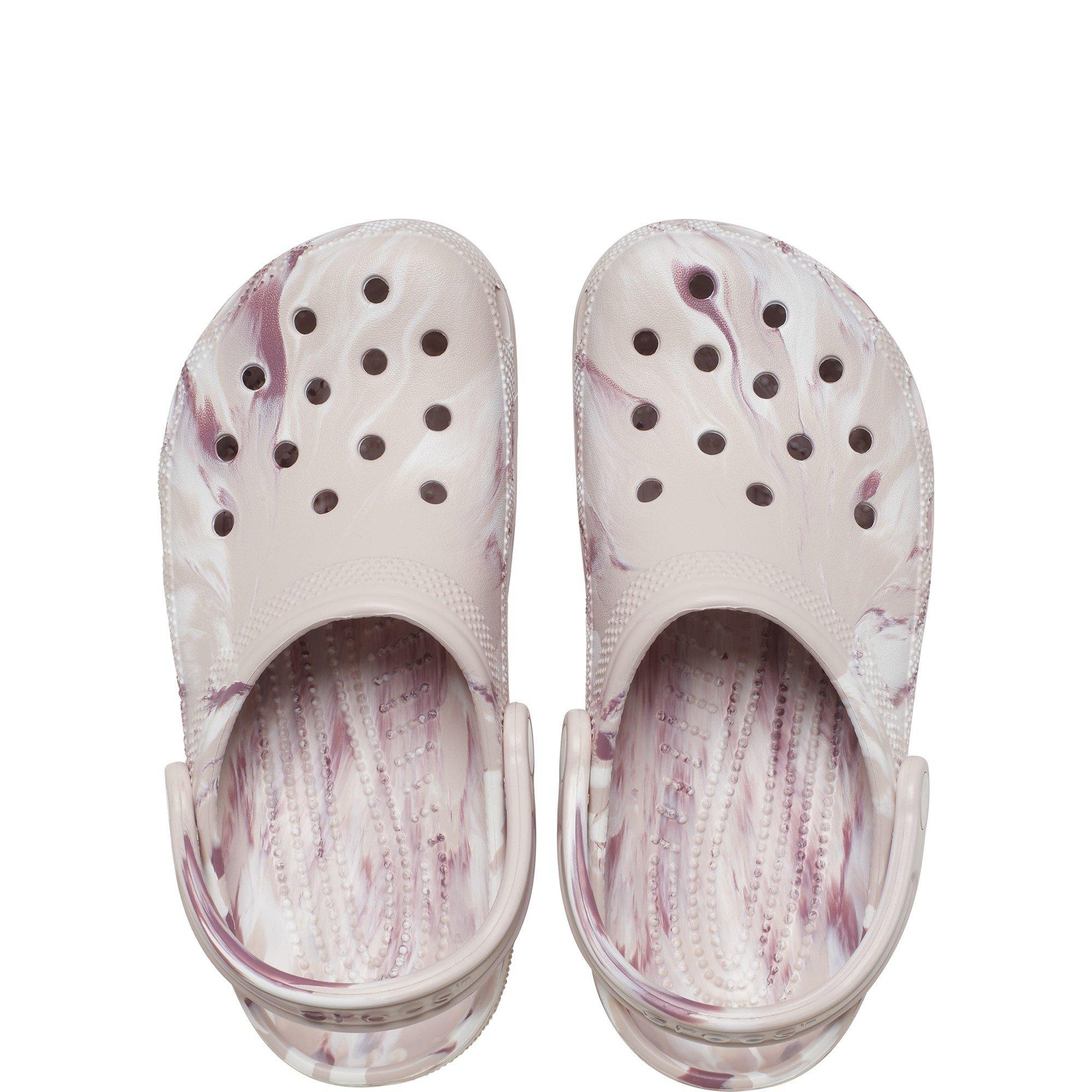 Light Pink - Crocs - Women's Classic Marbled Clogs - 4