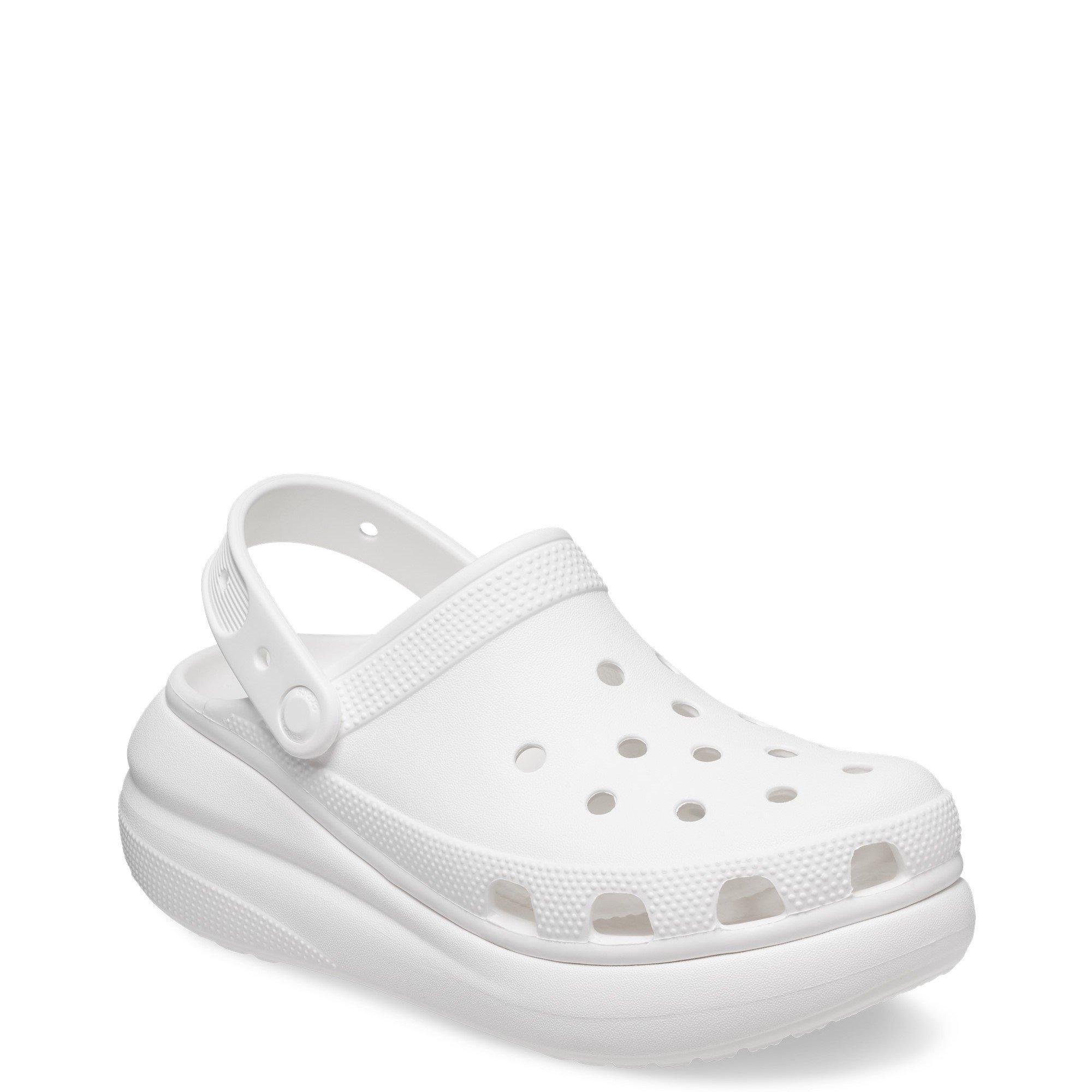 White - Crocs - Women's Classic Crush Clogs - 2