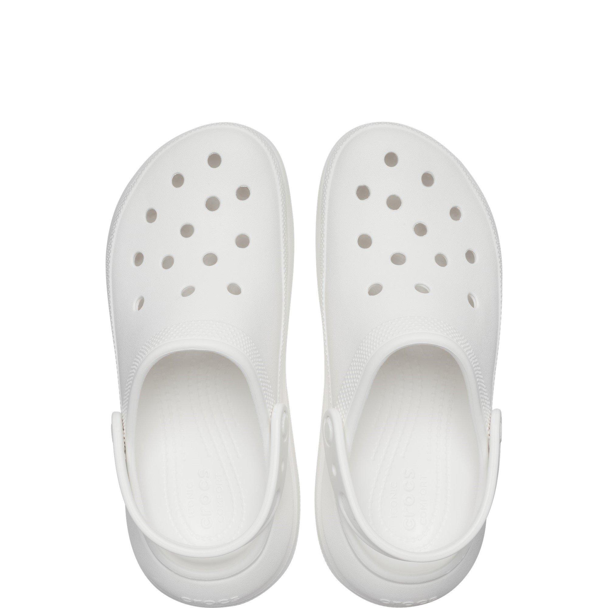 White - Crocs - Women's Classic Crush Clogs - 4
