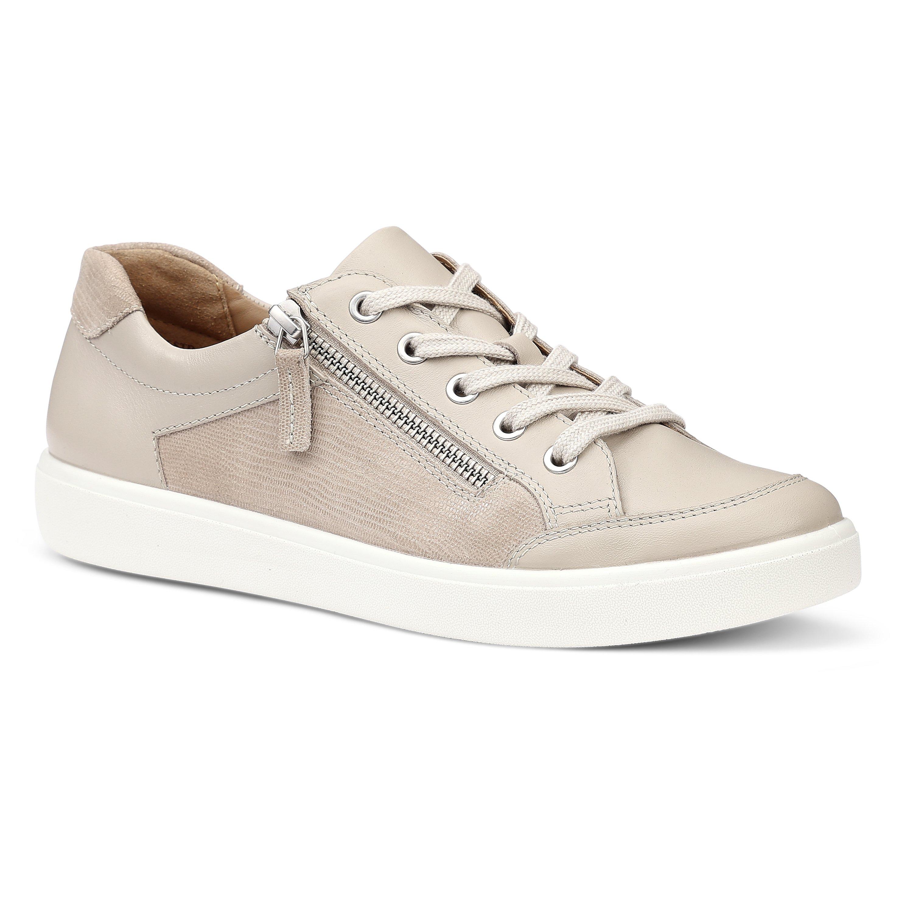 Cement-Lizard - Hotter - Chase II Wide Fit Trainers - 2