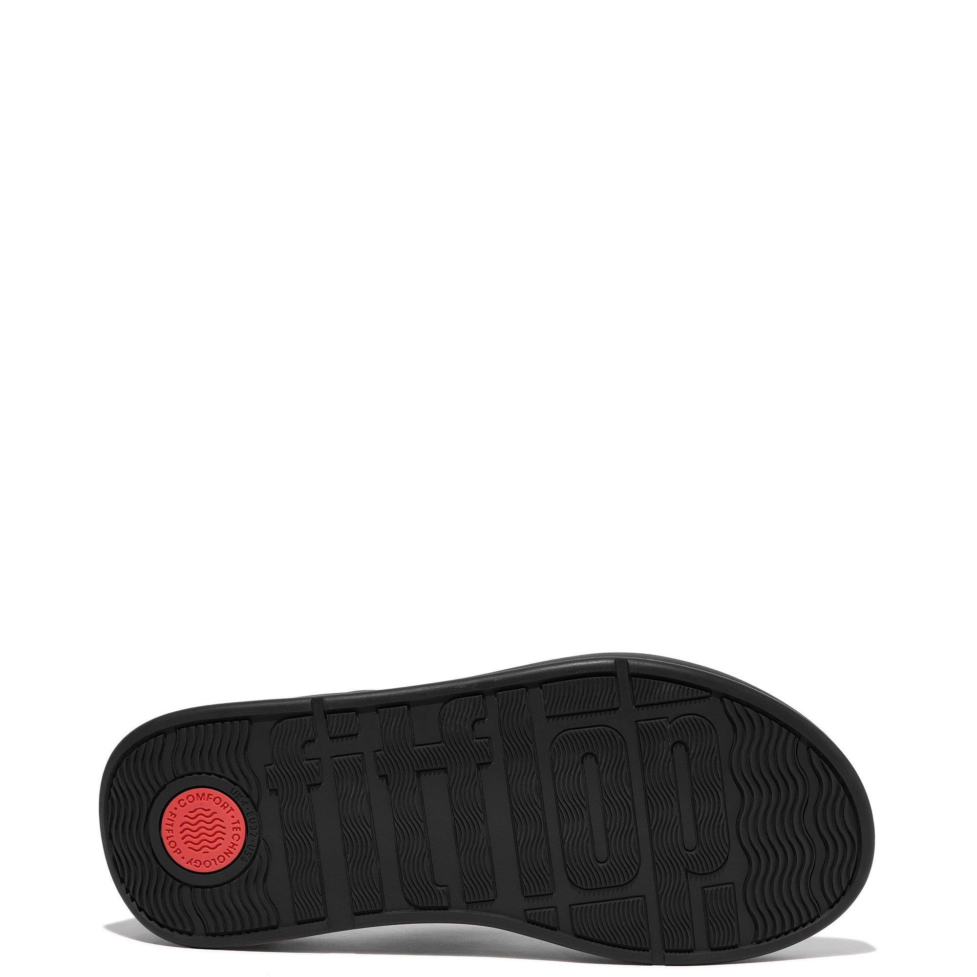 Black - Fitflop - F-Mode Toe Post Sandal - 4