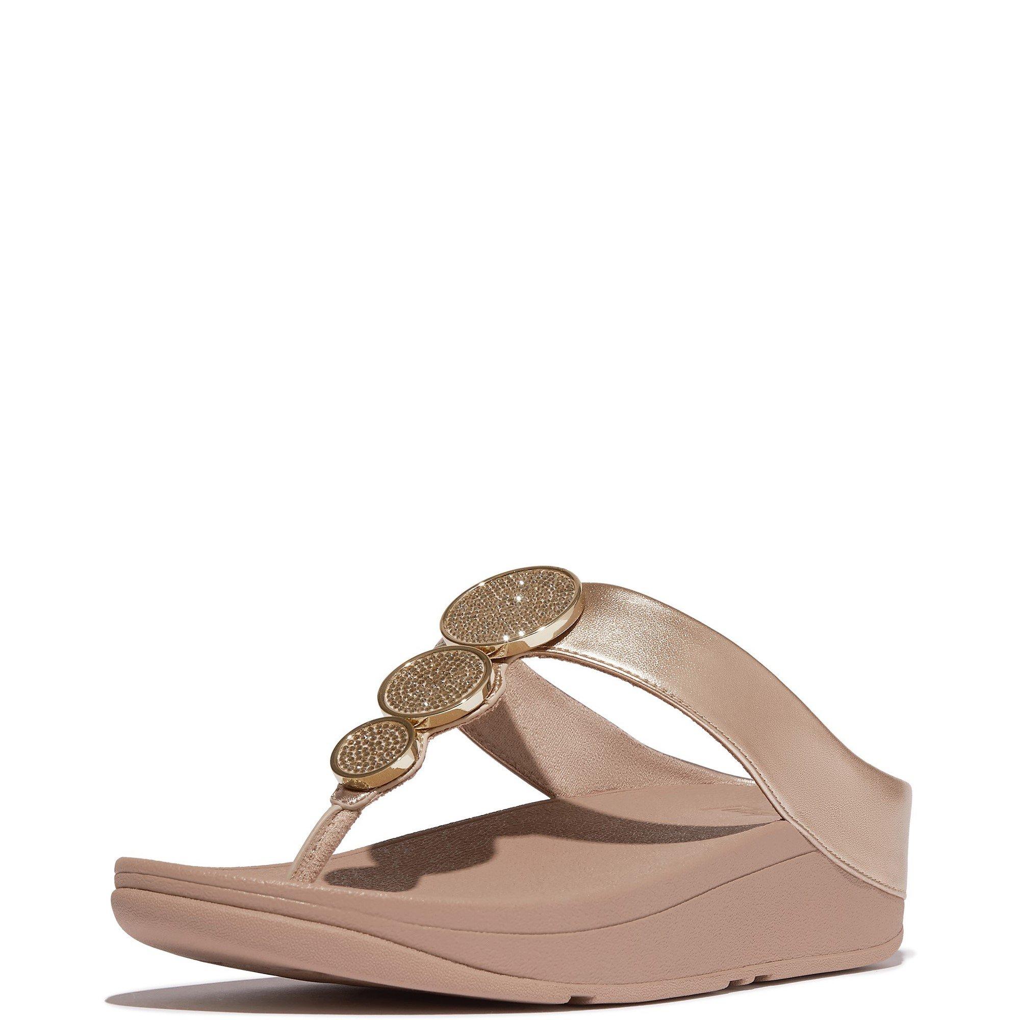 Beige - Fitflop - Halo Toe Post Sandals - 2