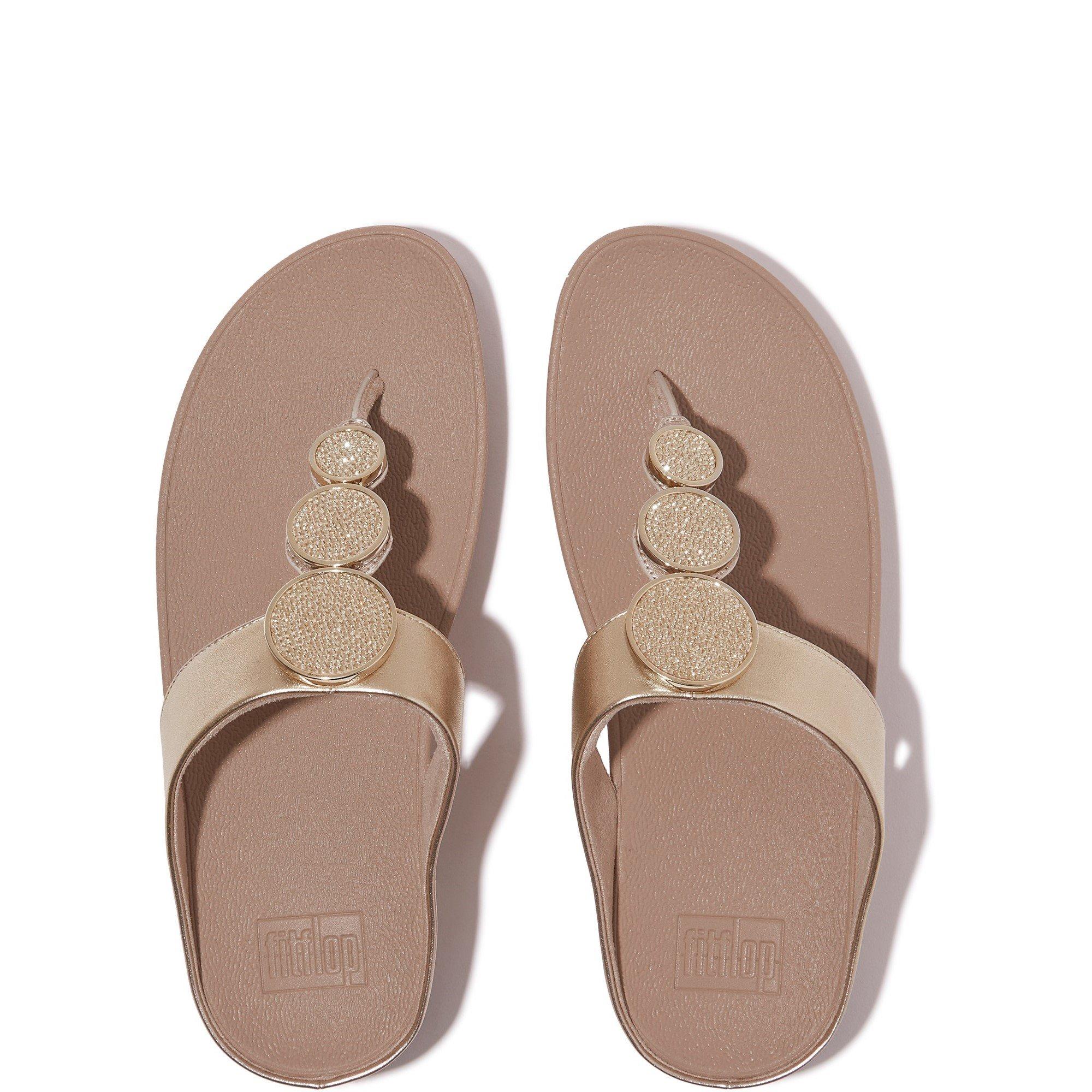 Beige - Fitflop - Halo Toe Post Sandals - 3