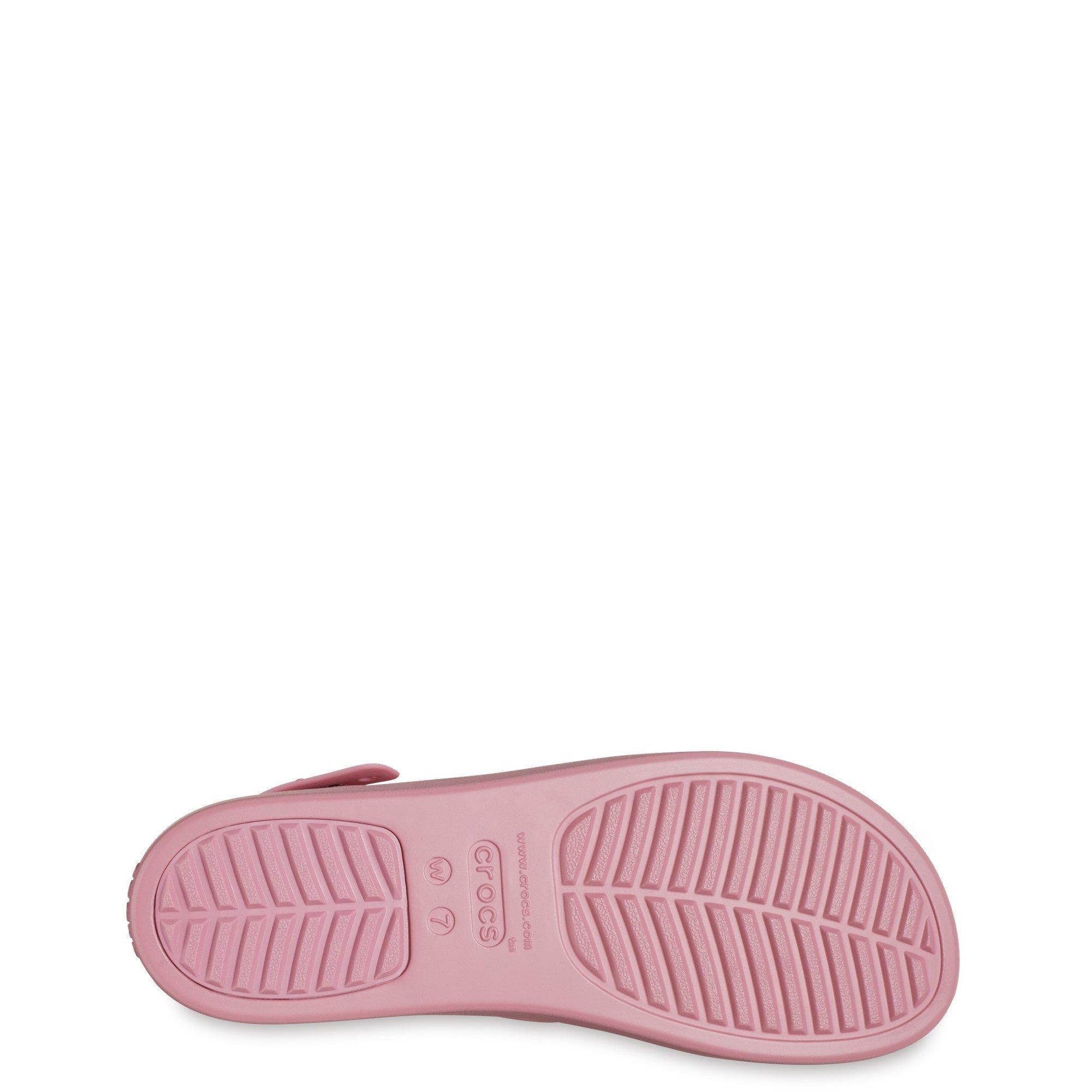 Rose - Crocs - Women's Brooklyn Woven Low Wedge Sandals - 5