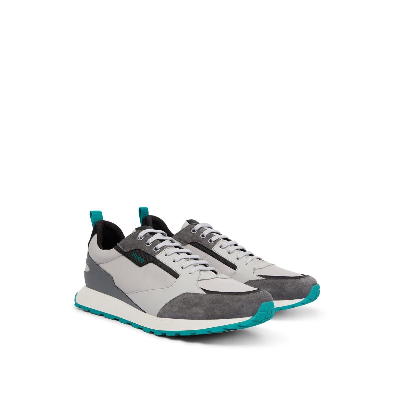 Grey - Hugo - Icelin Running Shoes - 3