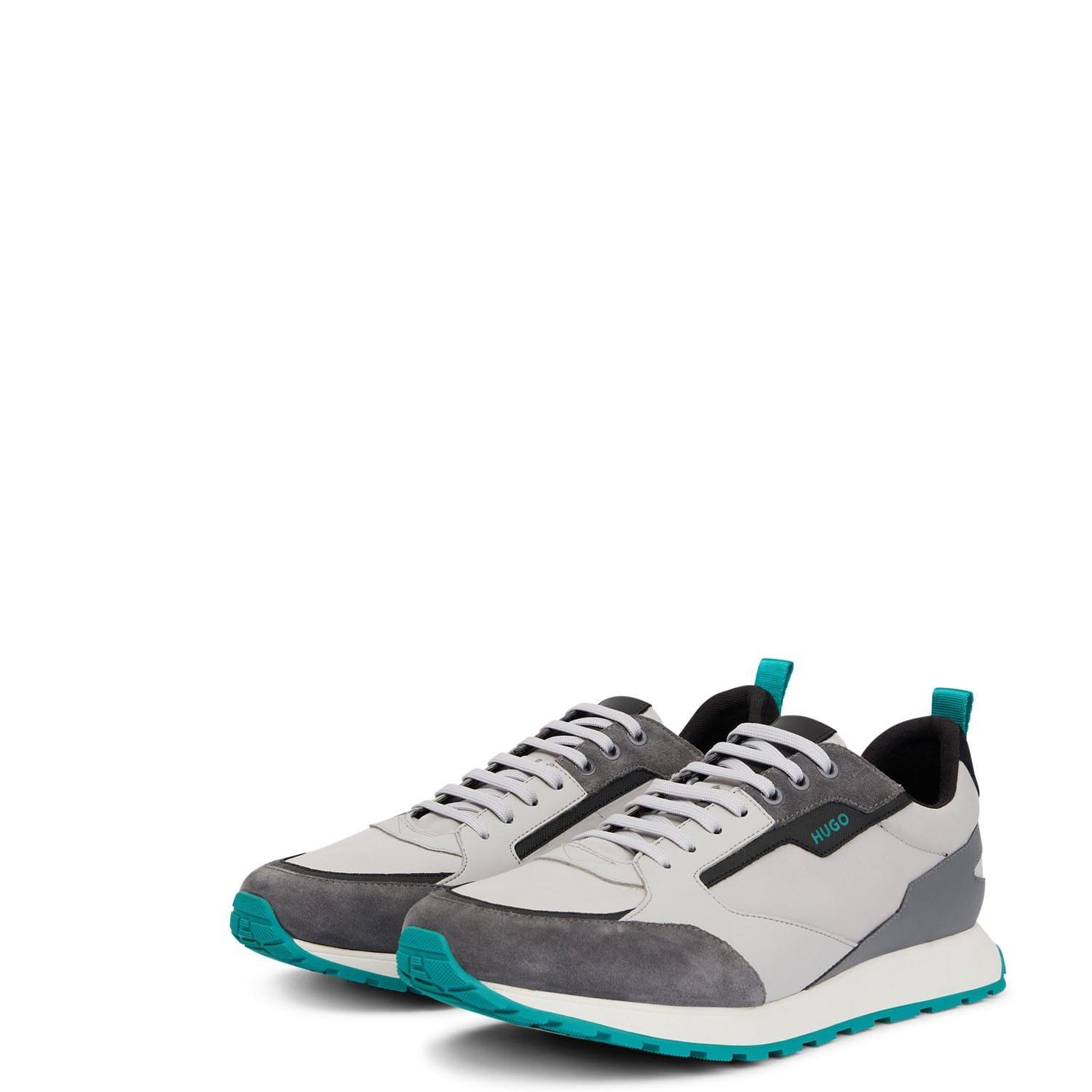 Grey - Hugo - Icelin Running Shoes - 4