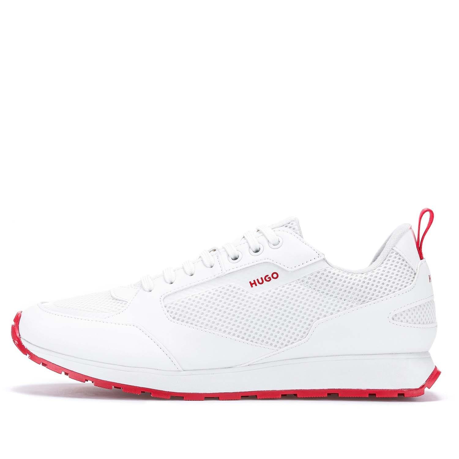 White - Hugo - Icelin Running Shoes - 3