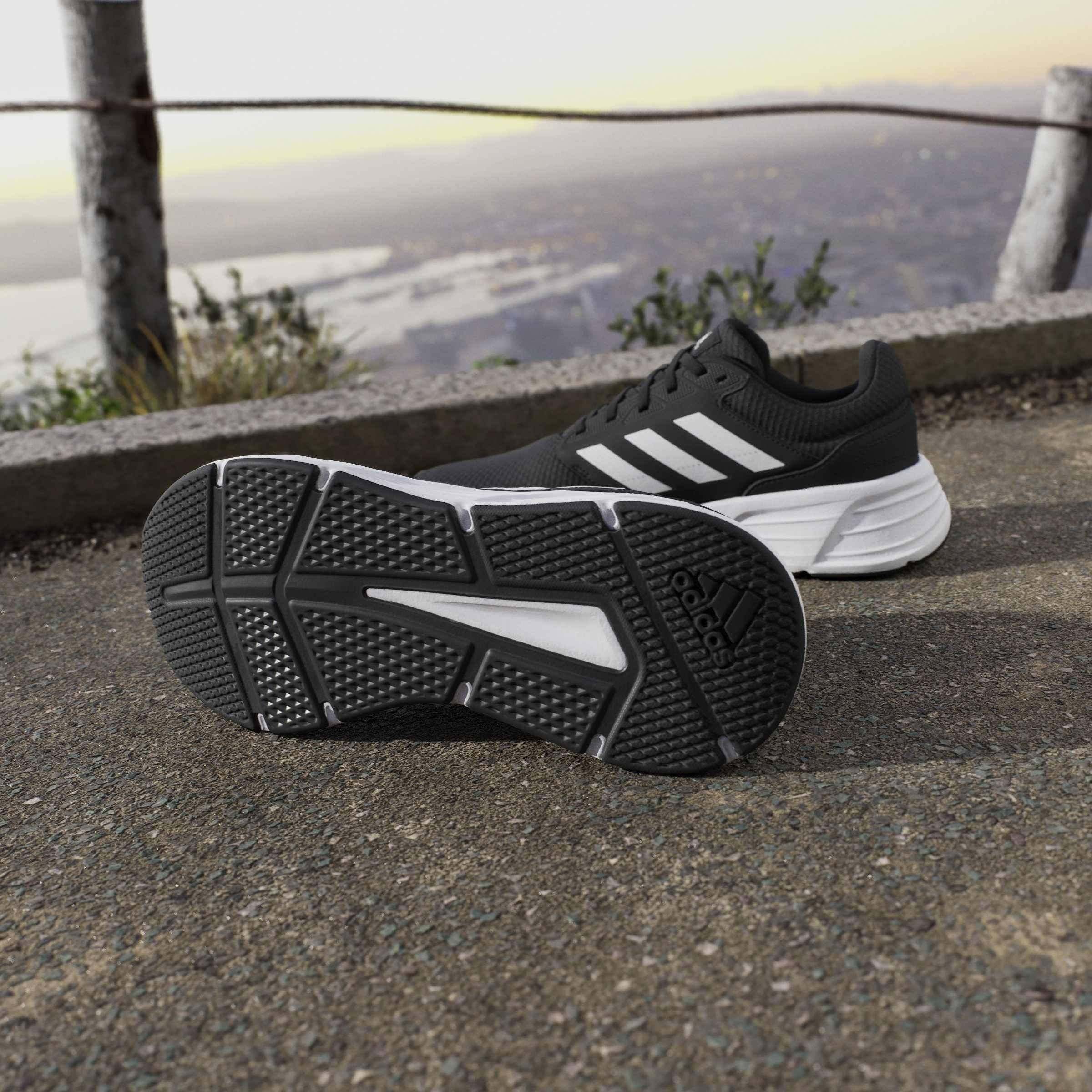 Schwarz-Weiß - adidas - adidas Galaxy 6 M Road Running Shoes Mens - 11