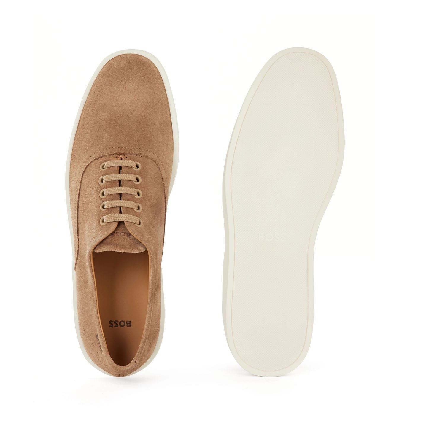 Beige - Boss - Clay Tennis Trainers - 4