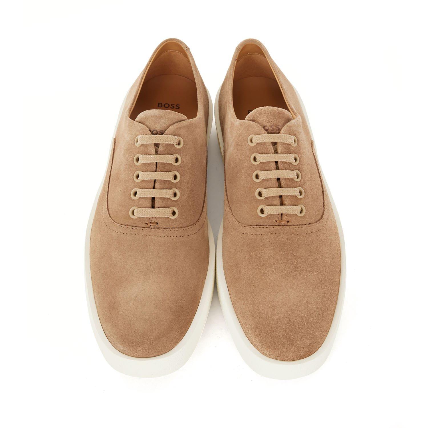 Beige - Boss - Clay Tennis Trainers - 5