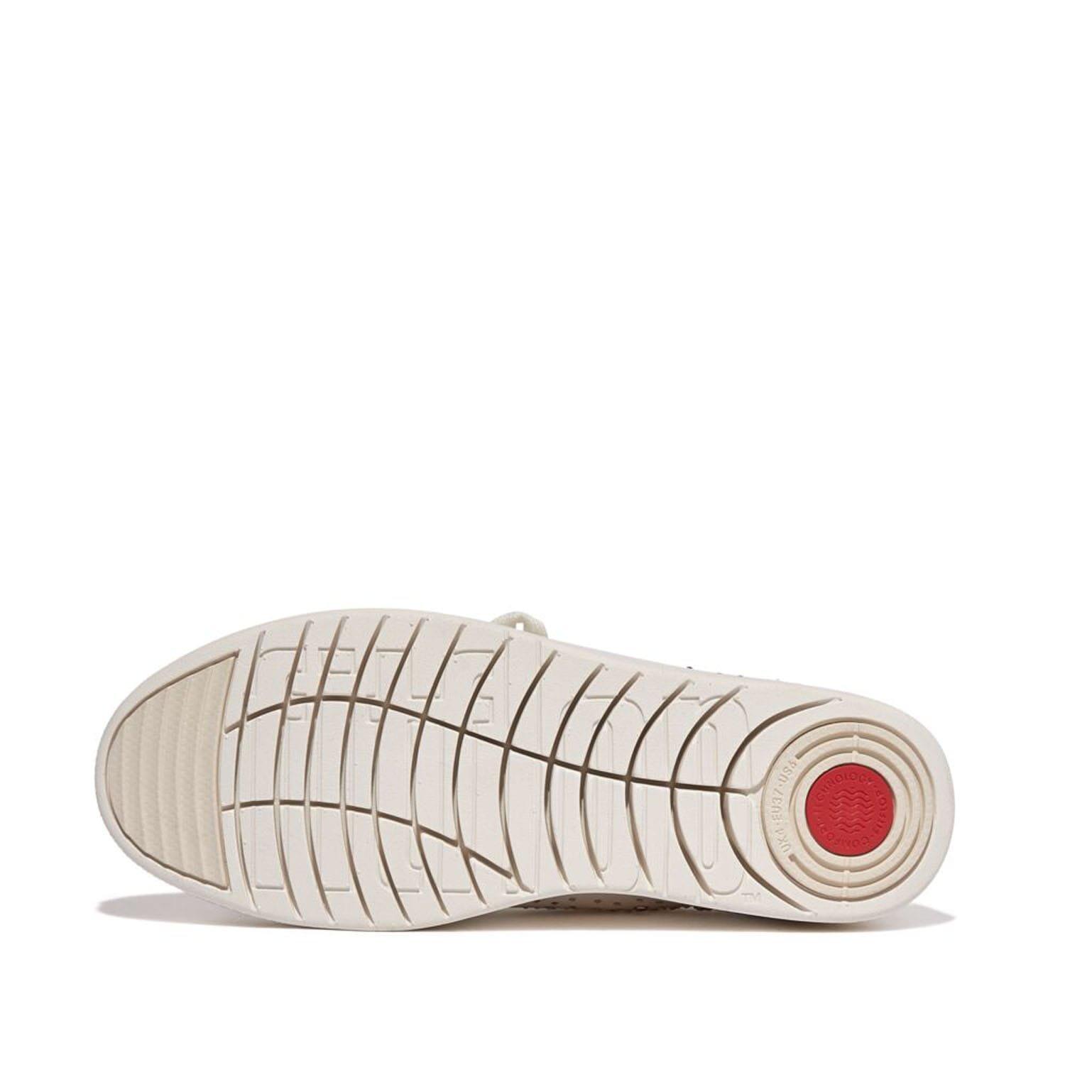 Beige - Fitflop - Rally Ombre-Crystal Knit Trainers - 5