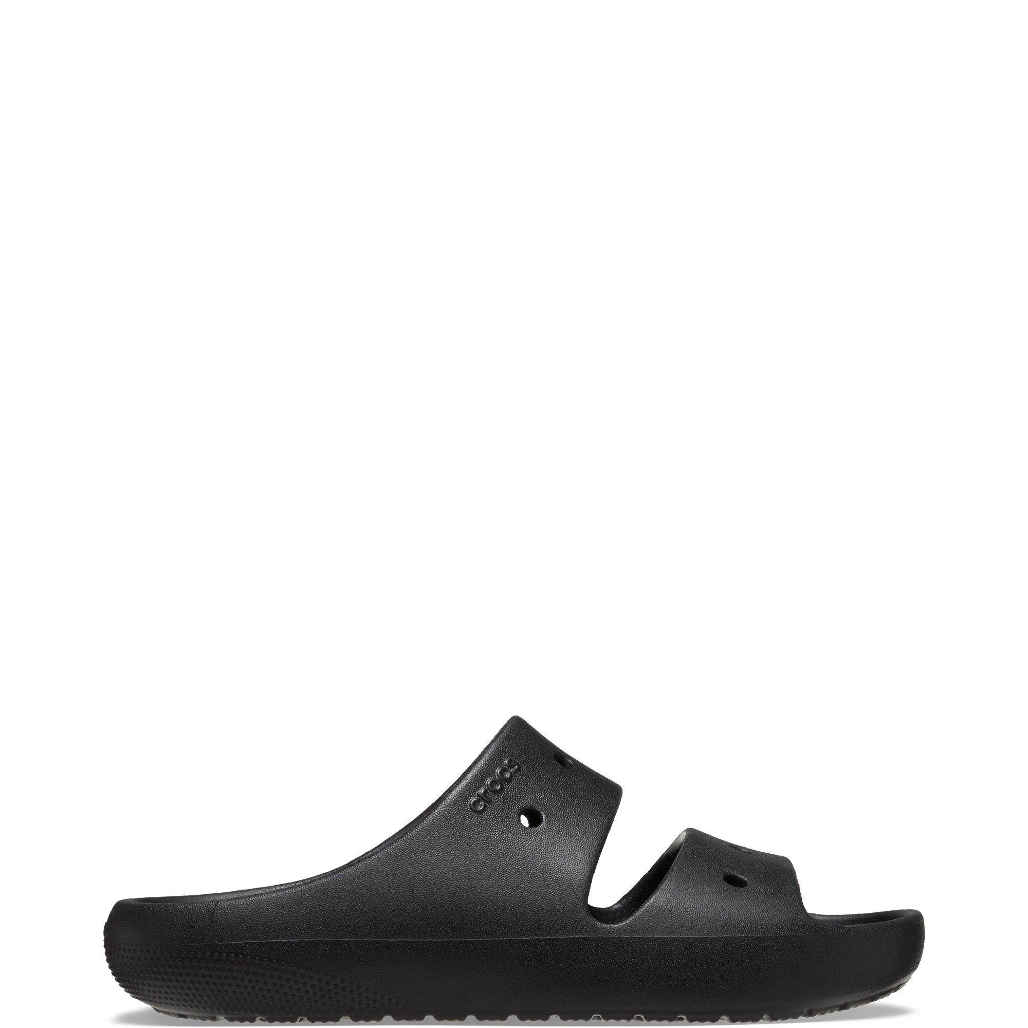 Black - Crocs - Women's Classic Flat Sandals - 1