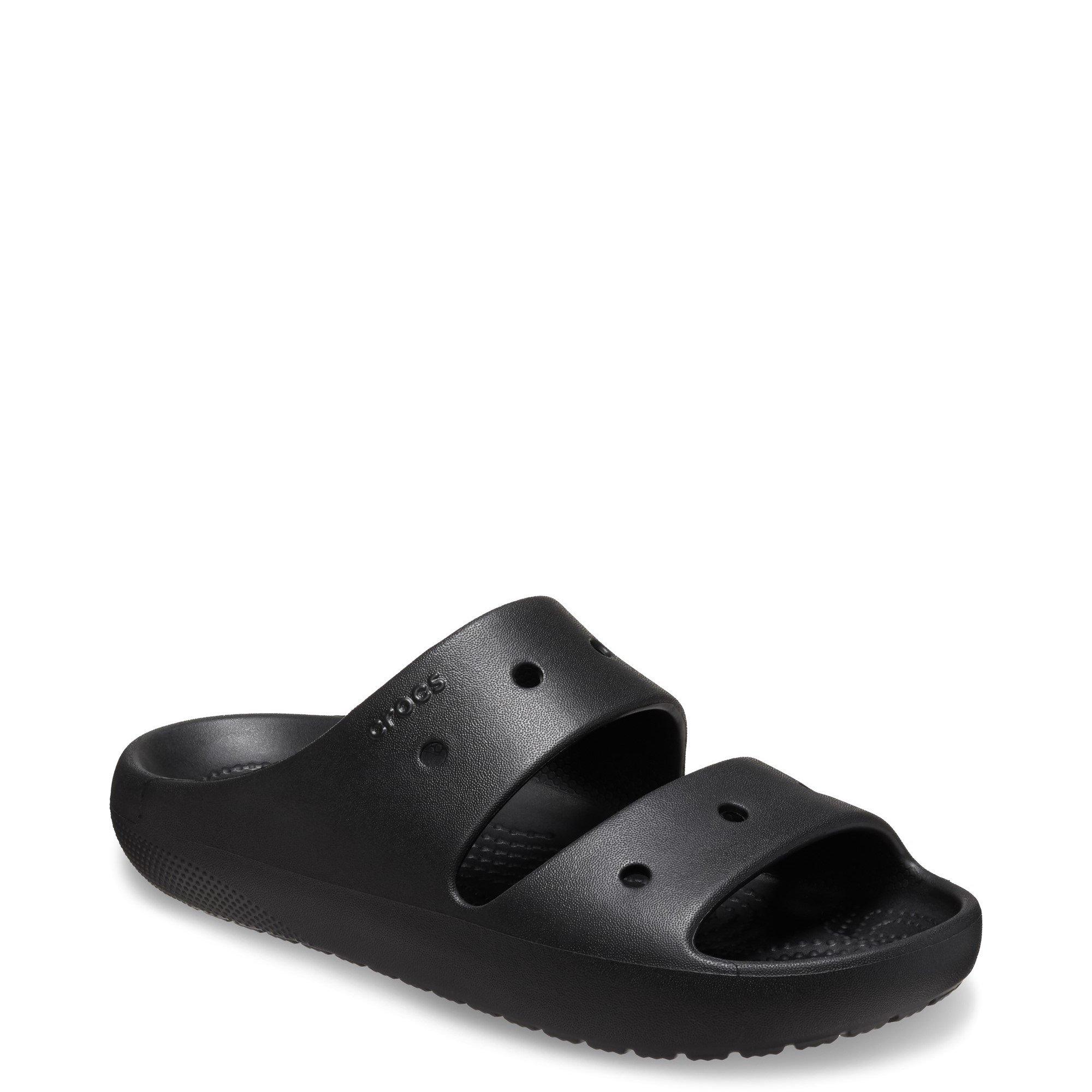 Black - Crocs - Women's Classic Flat Sandals - 2