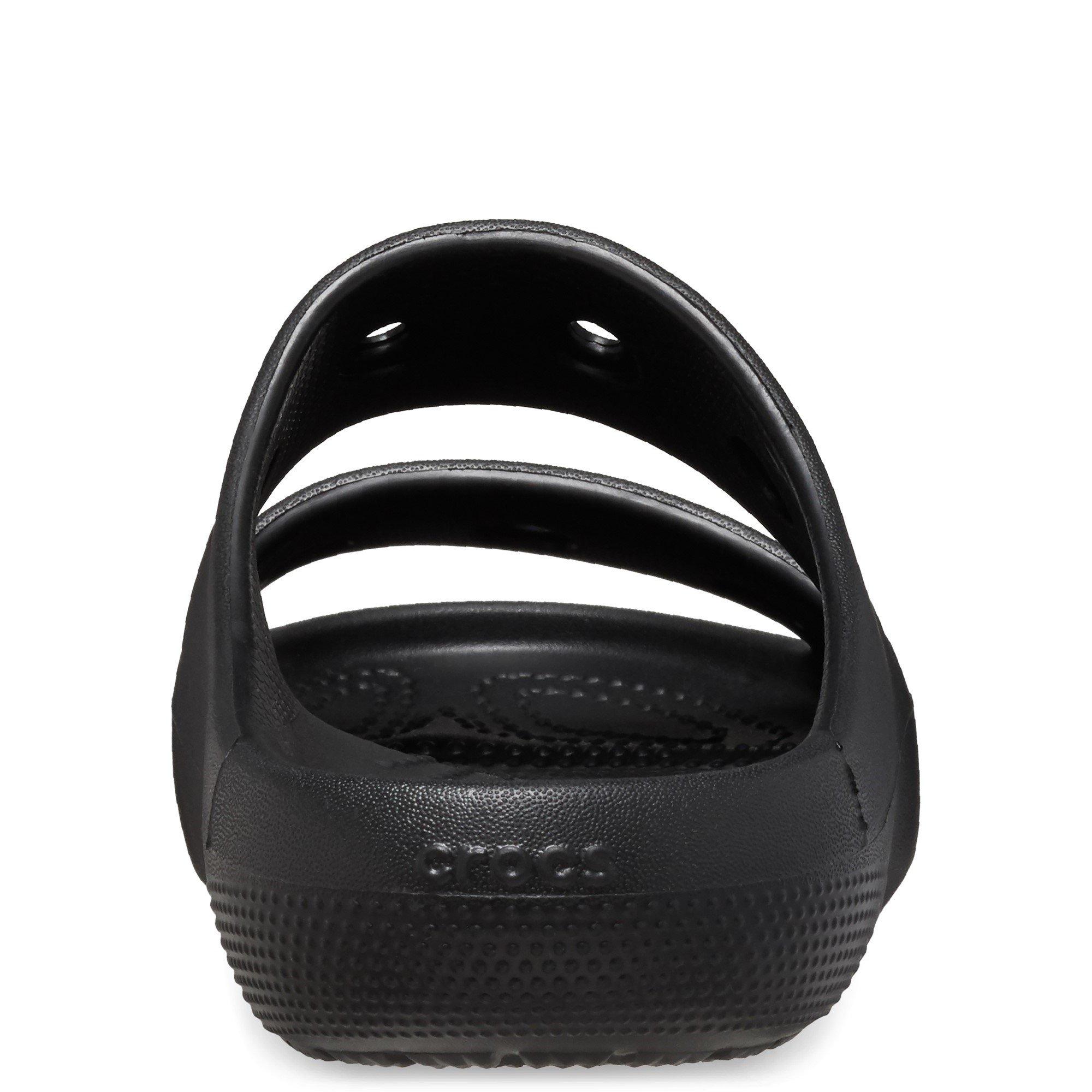 Black - Crocs - Women's Classic Flat Sandals - 3