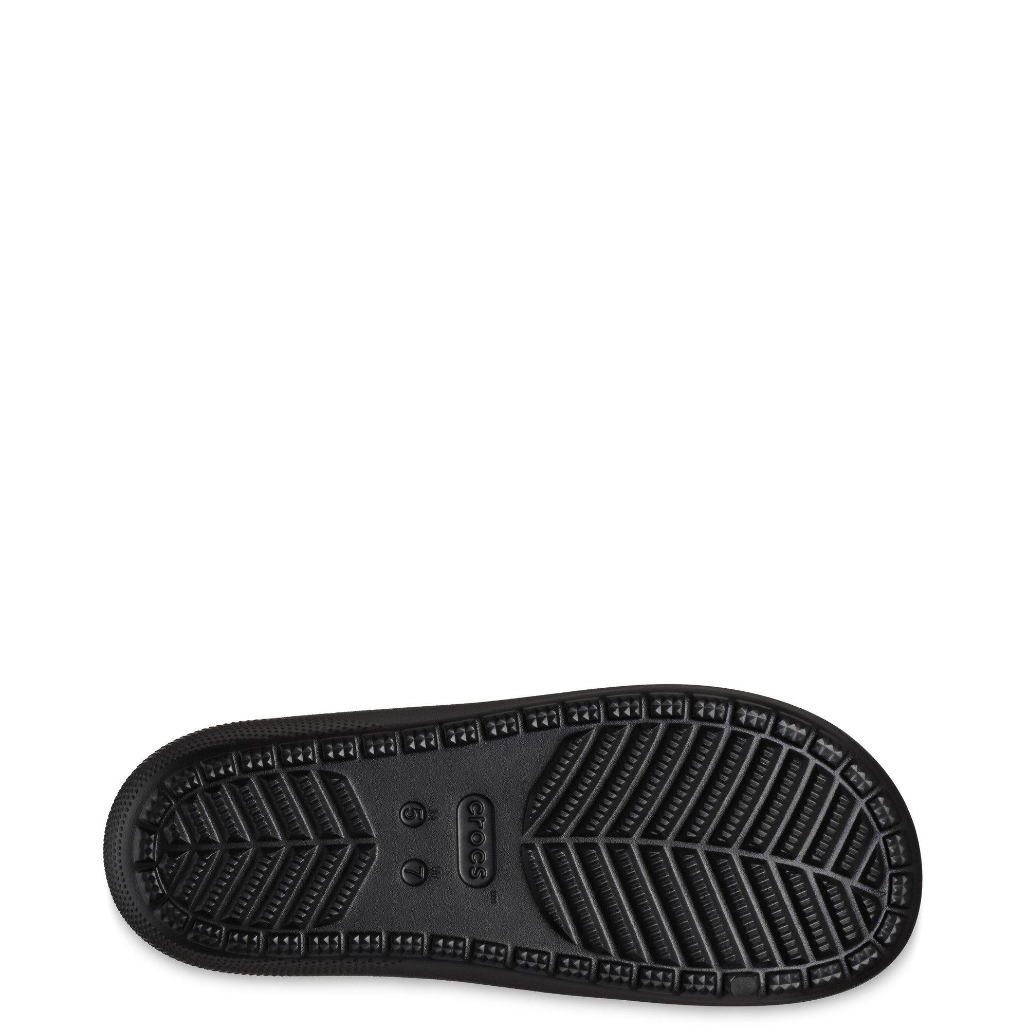 Black - Crocs - Women's Classic Flat Sandals - 5