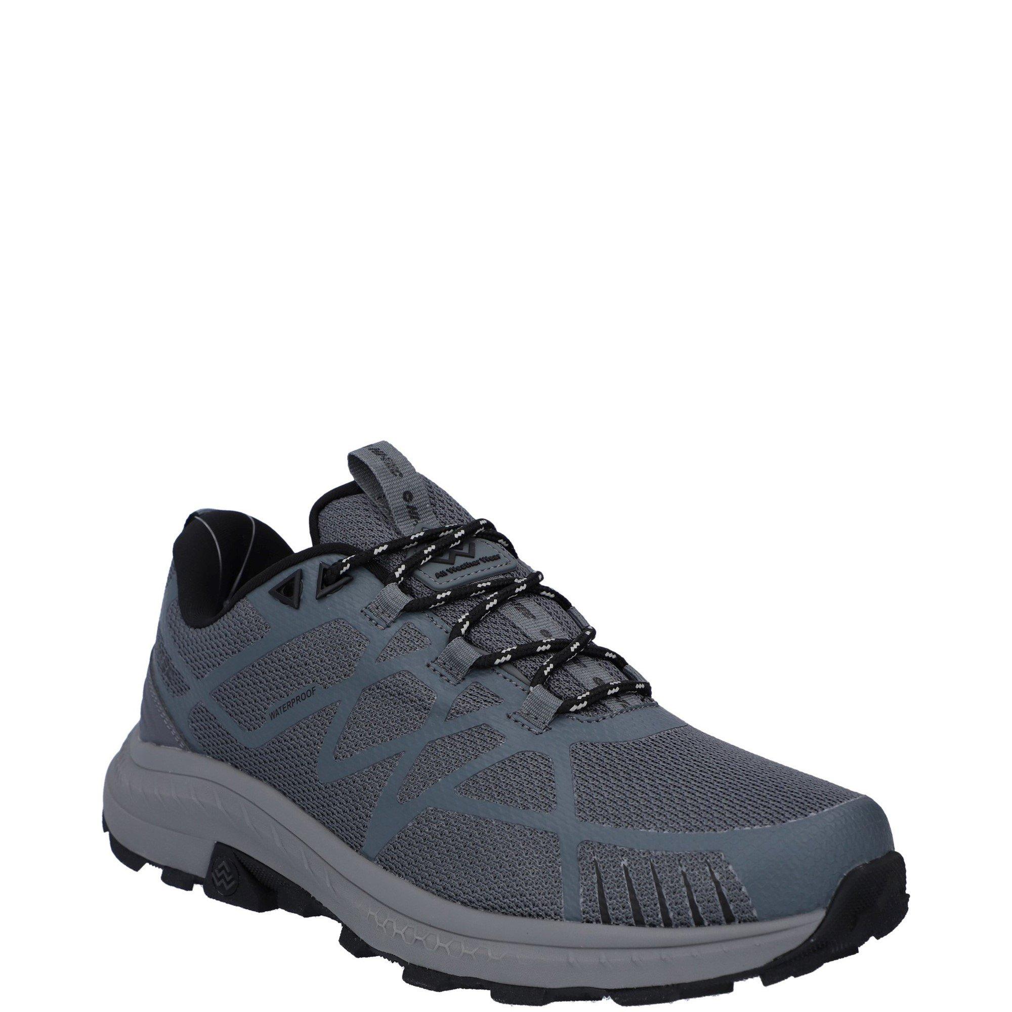 Grey - Hi Tec - Mauna Hiker Waterproof Walking Shoes Mens - 2