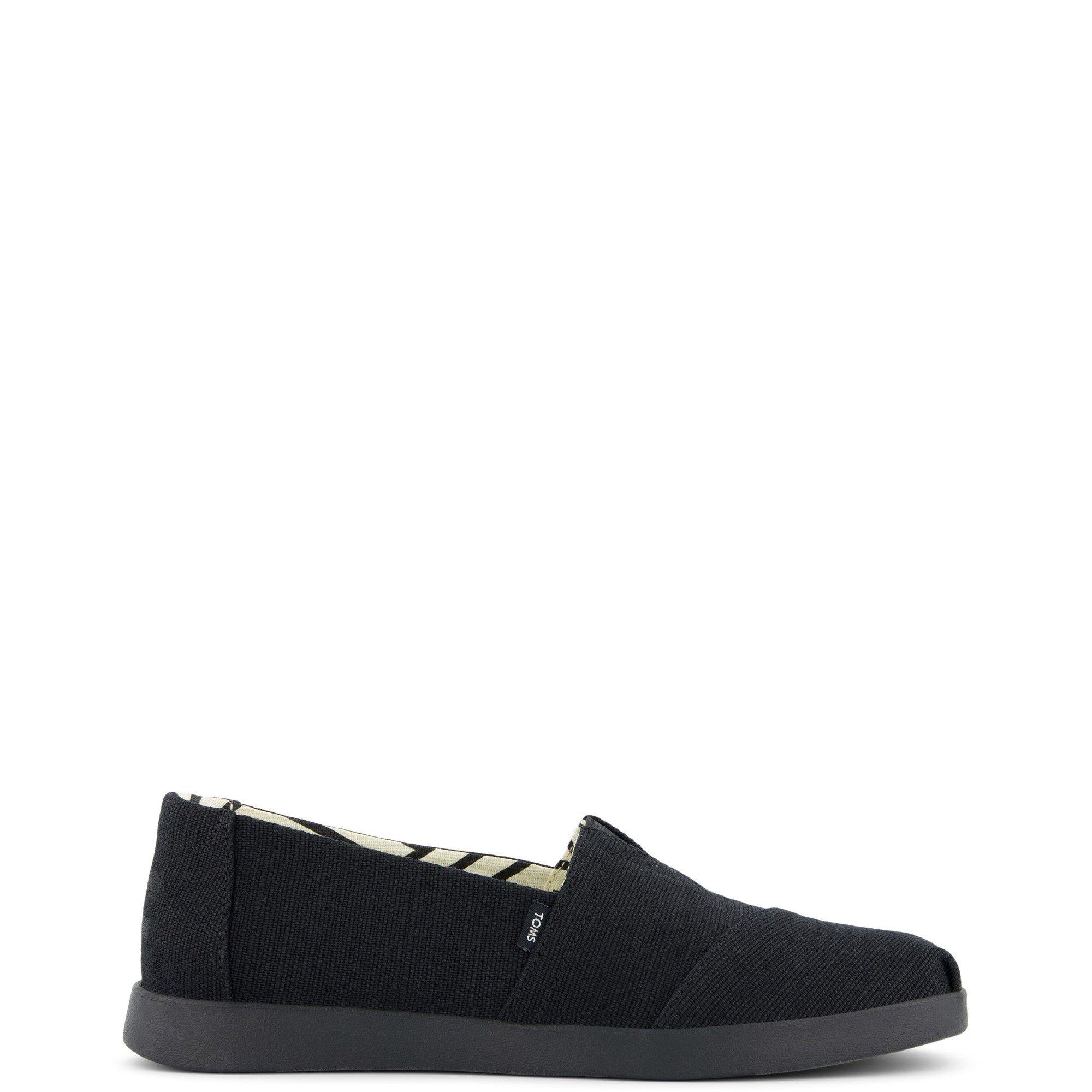 Toms Women's Alpargata Plus Shoe - Black - 5 (37.5)