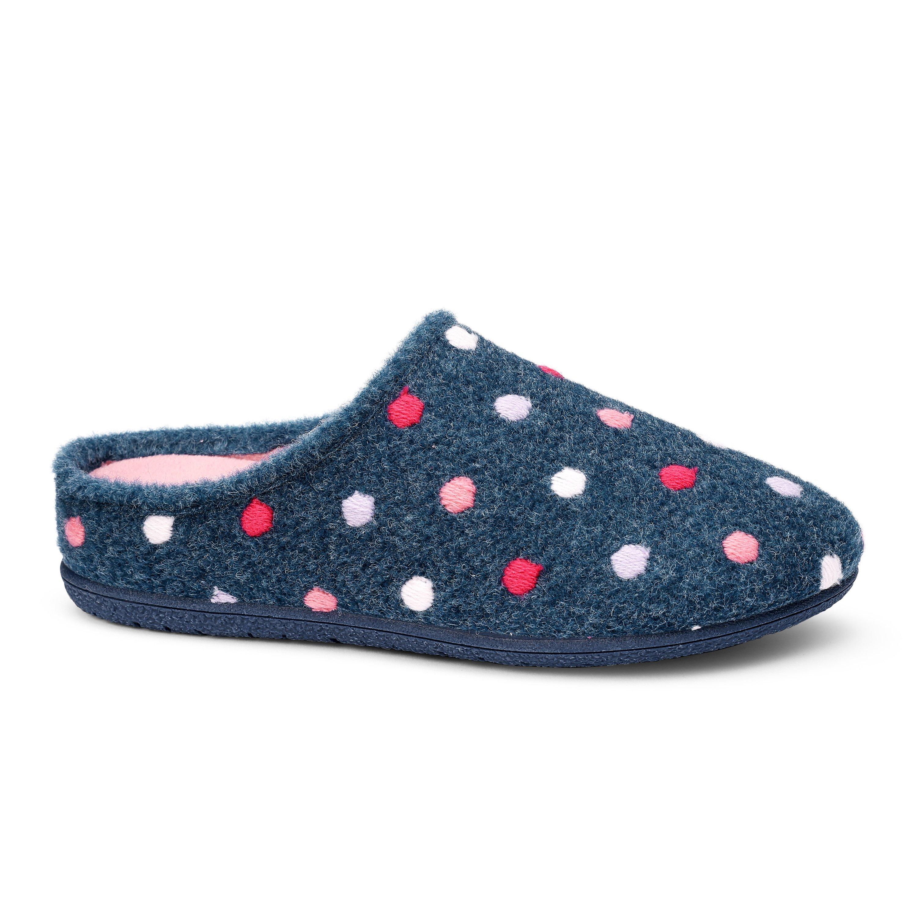 Aquatic Blue Mu - Hotter - Dotty Slippers - 2