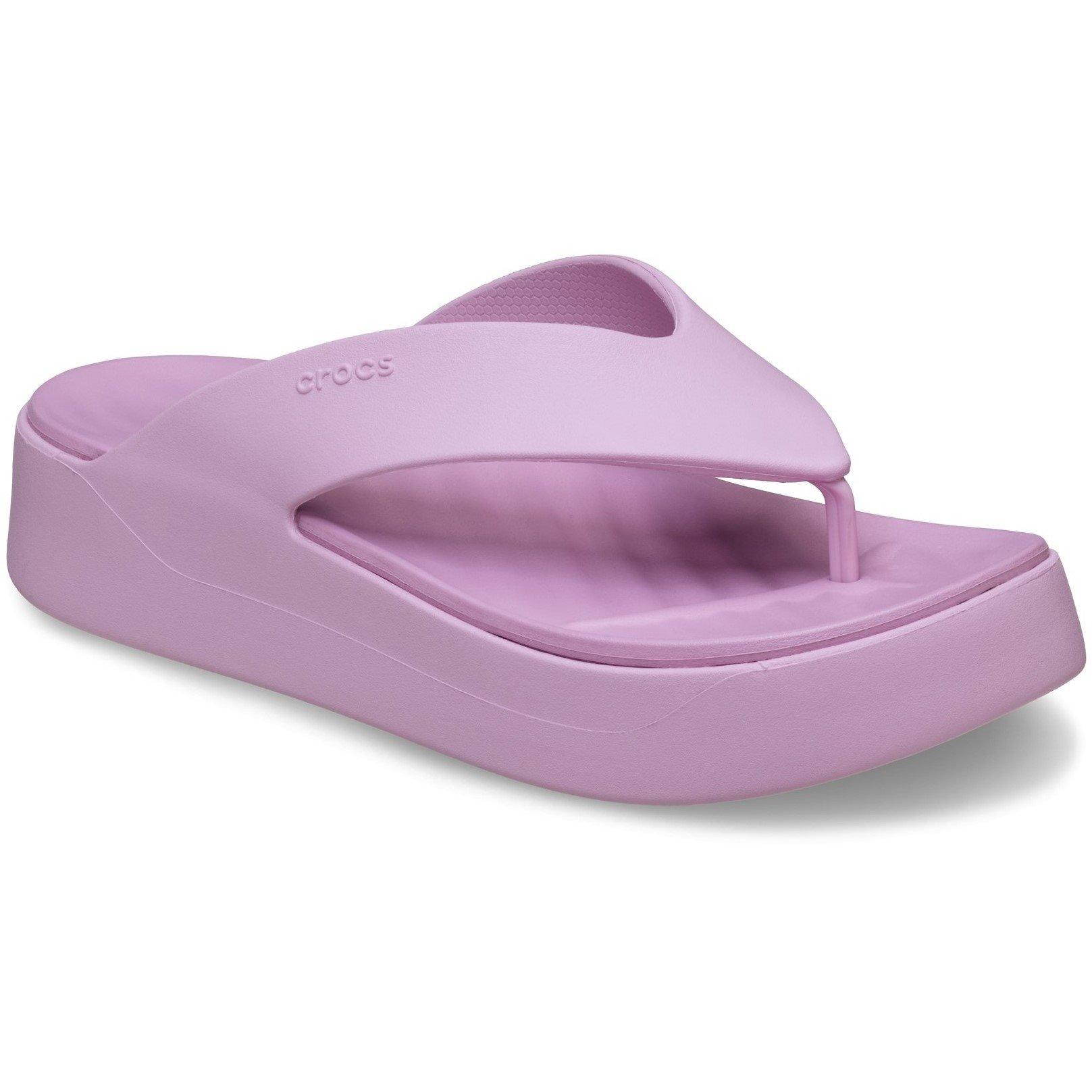 Light Purple - Crocs - Women's Getaway Platform Flip Flat Sandals - 2
