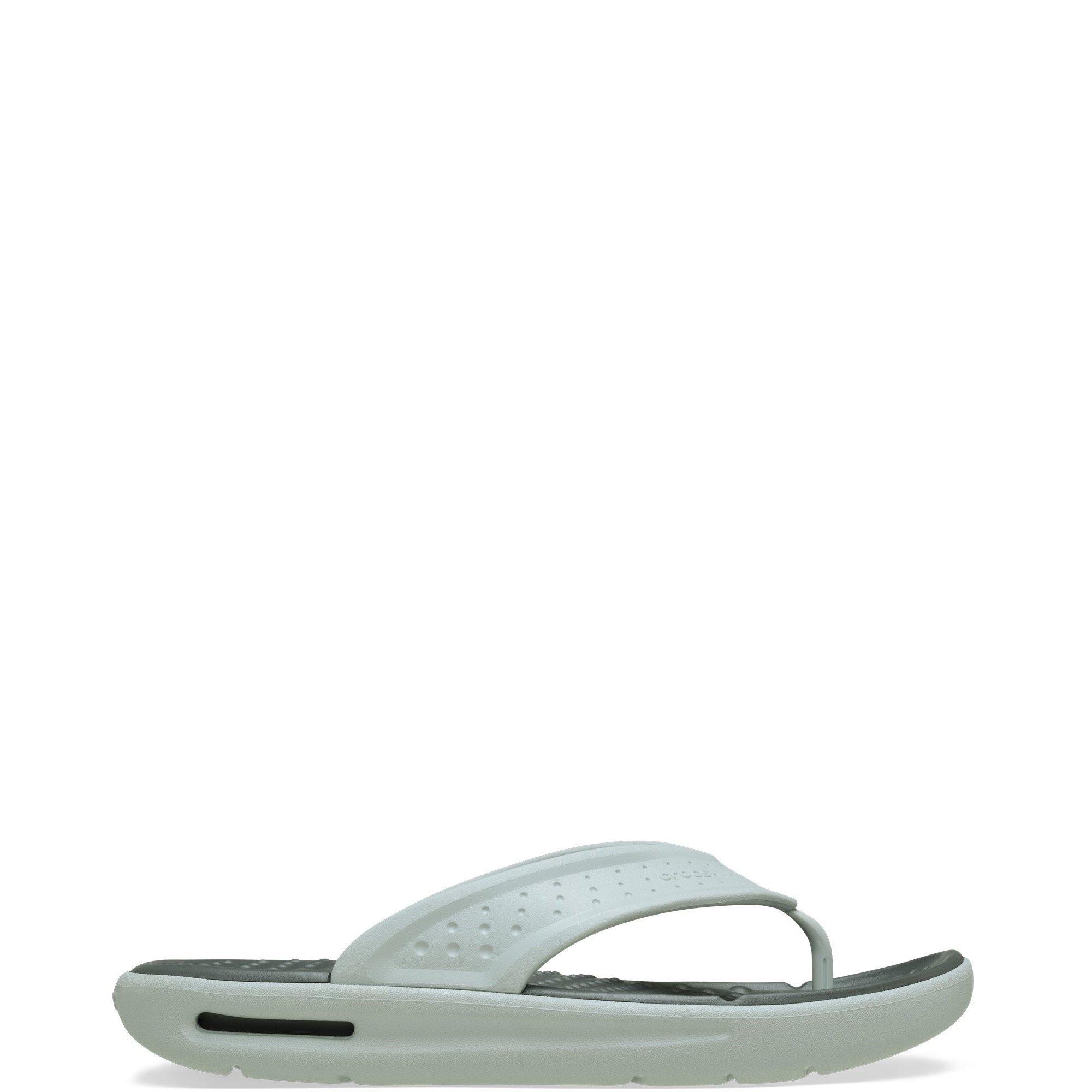 Pale Green - Crocs - Men's InMotion Flip Flat Sandals - 1