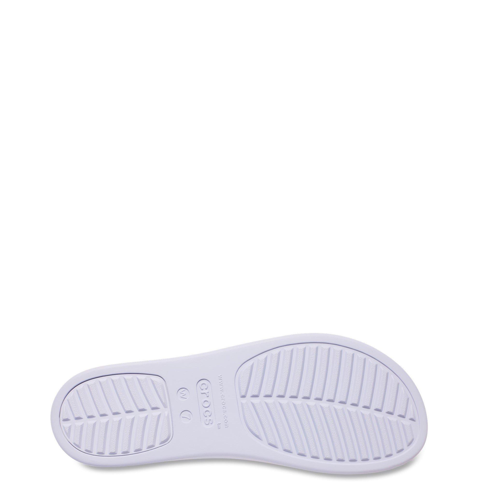 Purple - Crocs - Women's Brooklyn Buckle Low Wedge Sandals - 5