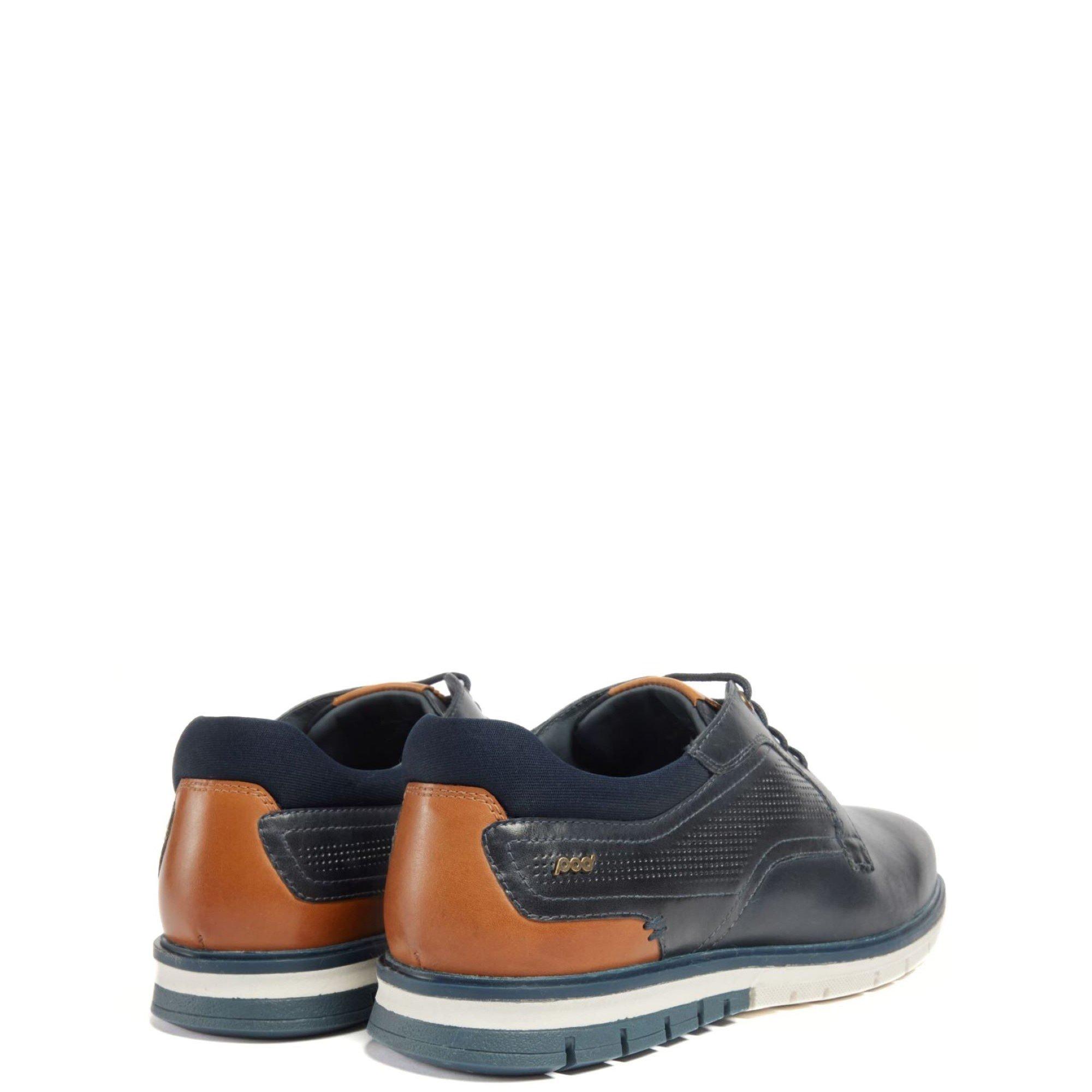 Navy - POD - Merlin Casual Shoe - 2