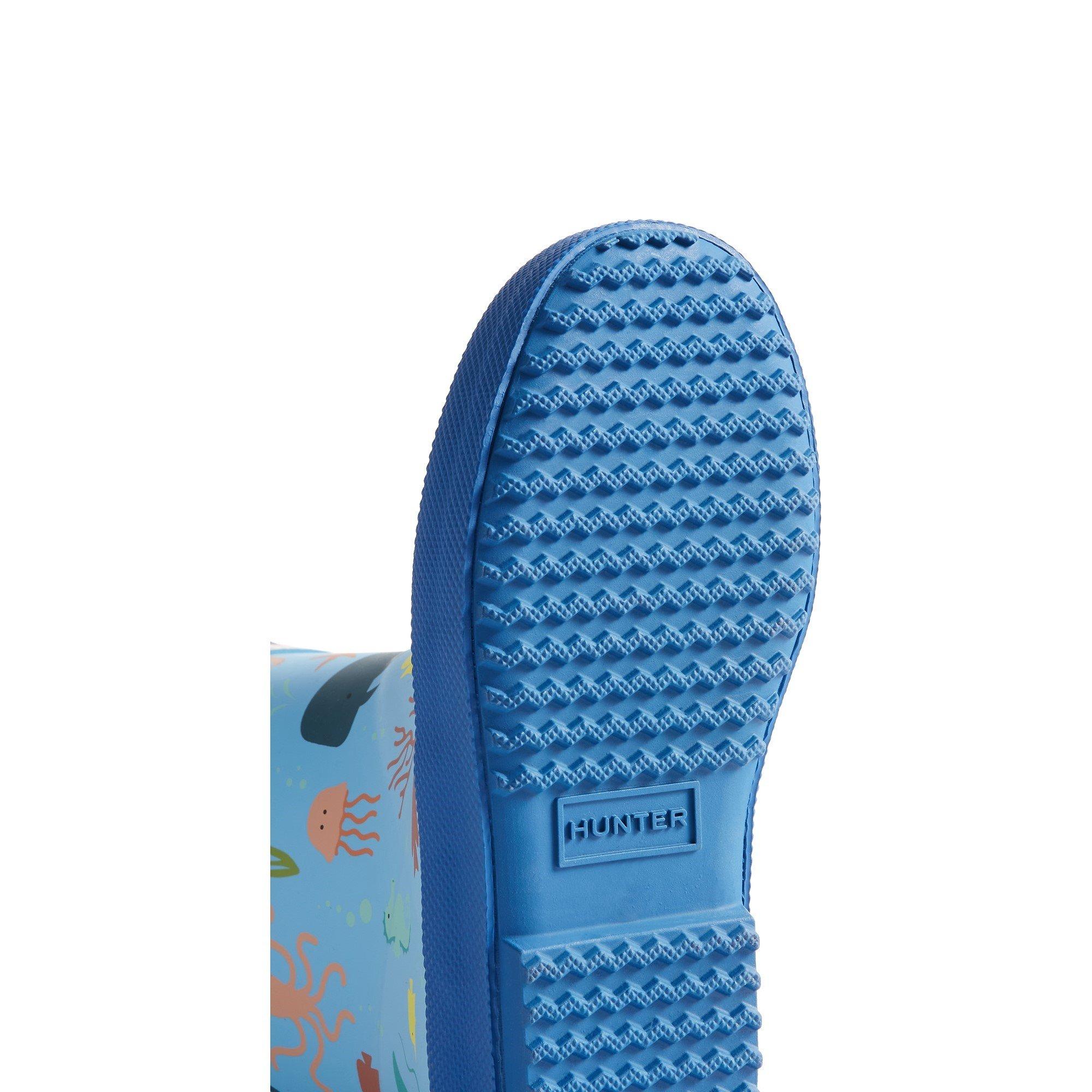 Blue - Hunter - Kids First Classic Ocean Print - 4