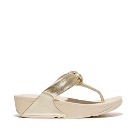 Fitflop Lulu Padded Knot Toe-Post Sandals