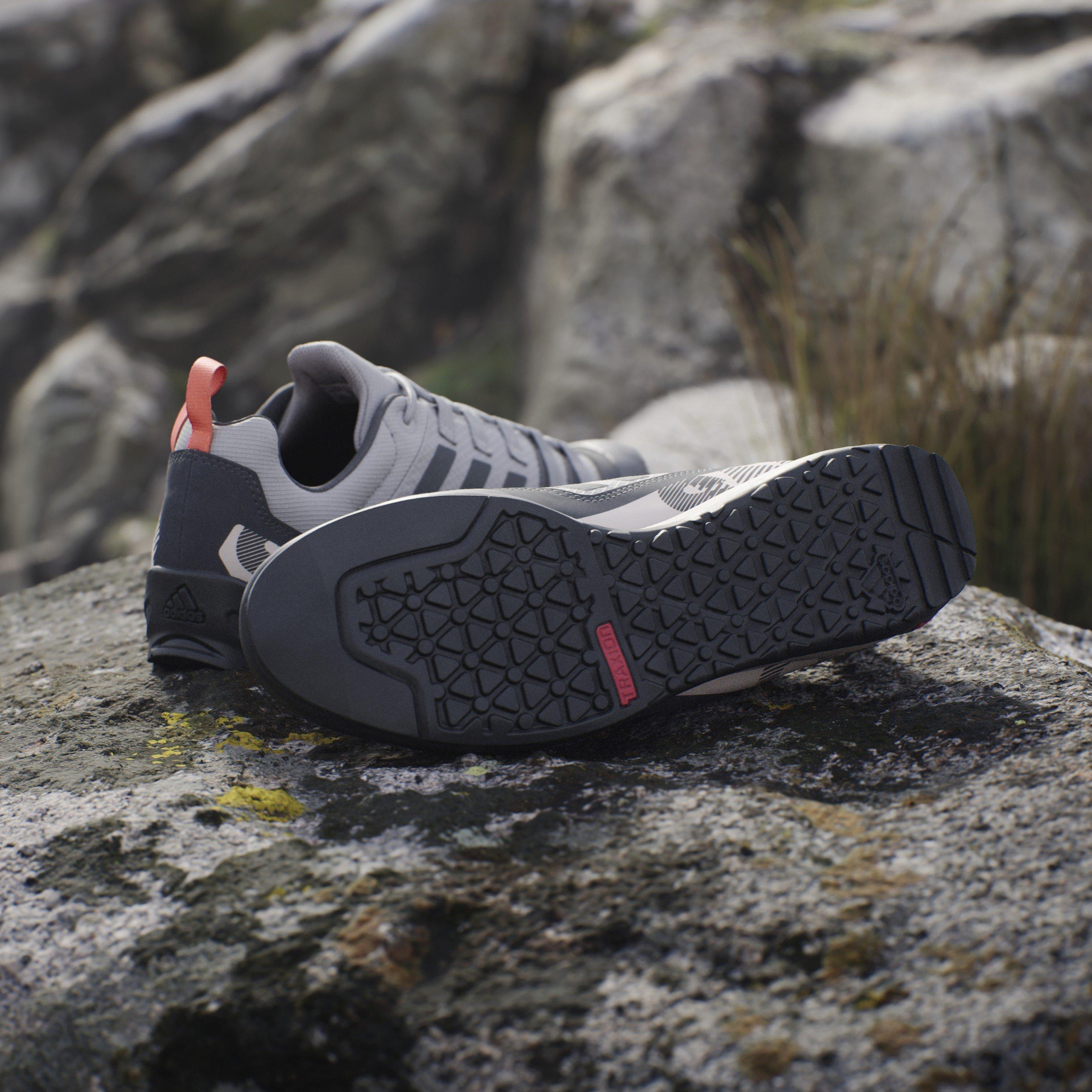 Grey - adidas - Terrex Swift Solo 2.0 Hiking Shoes - 11