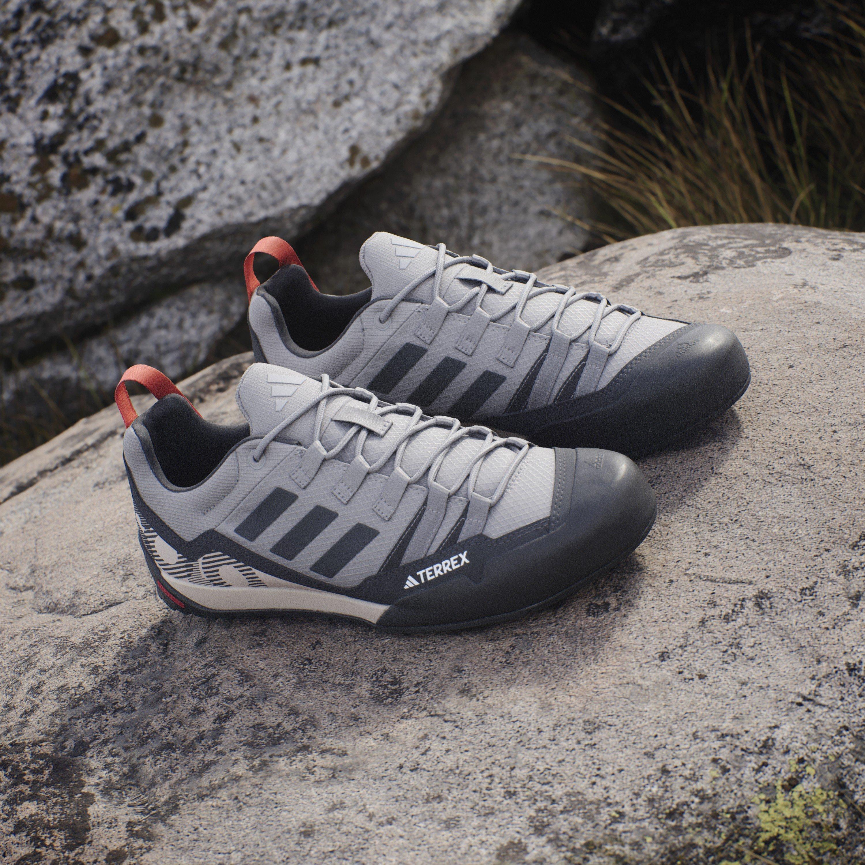 Grey - adidas - Terrex Swift Solo 2.0 Hiking Shoes - 12