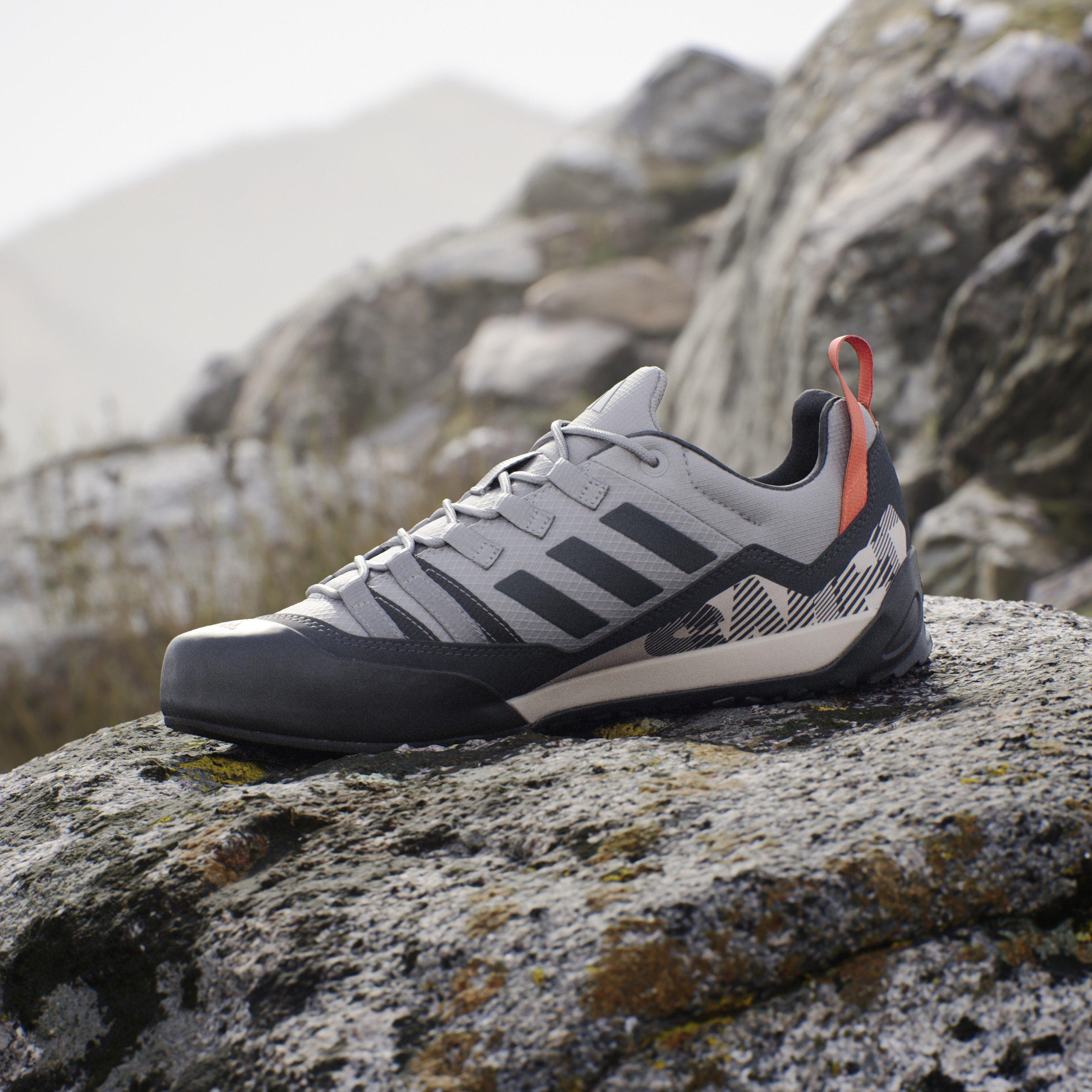 Grey - adidas - Terrex Swift Solo 2.0 Hiking Shoes - 14
