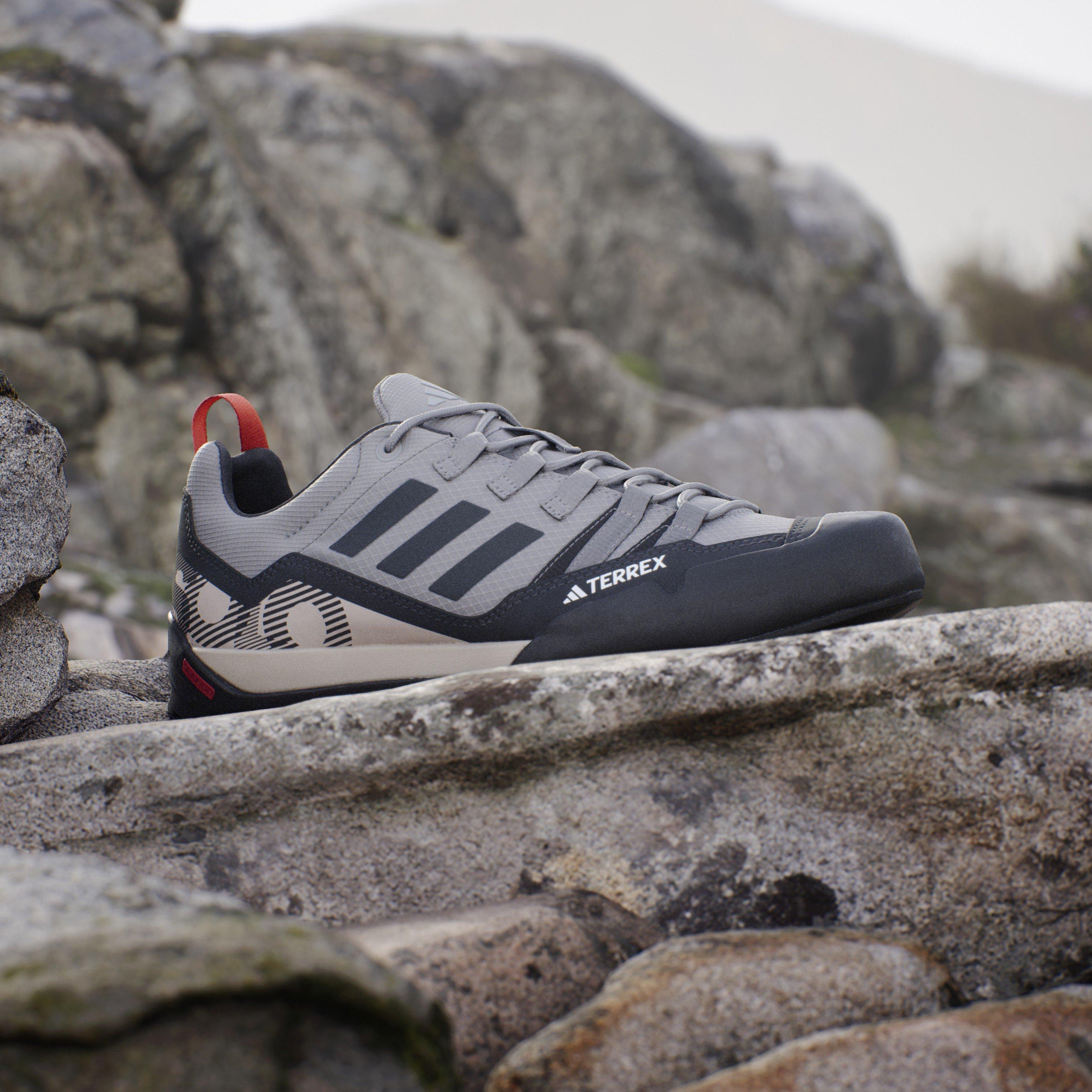 Grey - adidas - Terrex Swift Solo 2.0 Hiking Shoes - 10