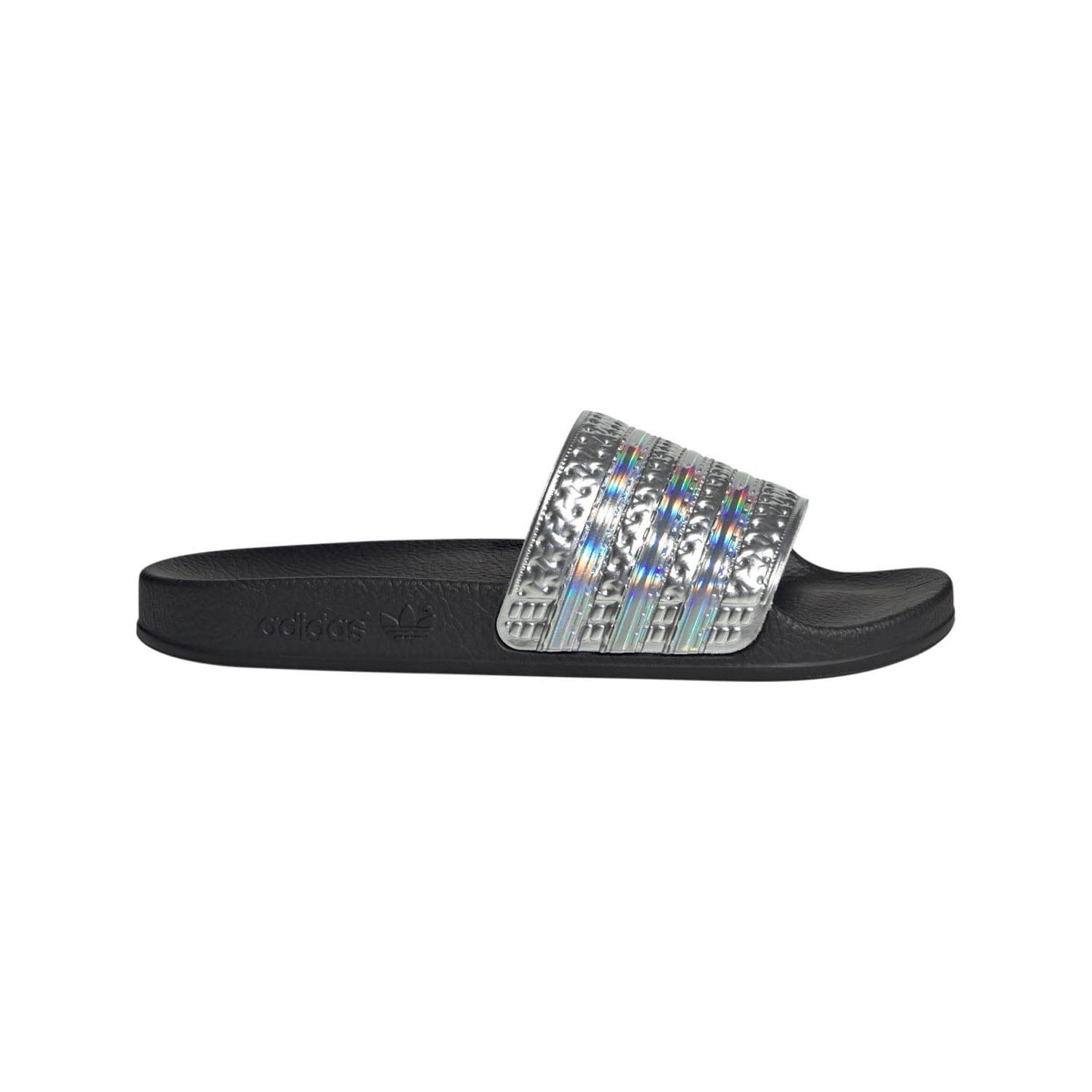 Preto - adidas Originals - Adilette Slide Sandals - 1